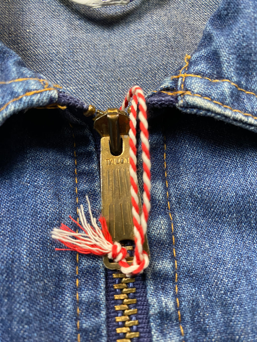 Levi's 1970's Orange Tab Rainbow Denim Jacket