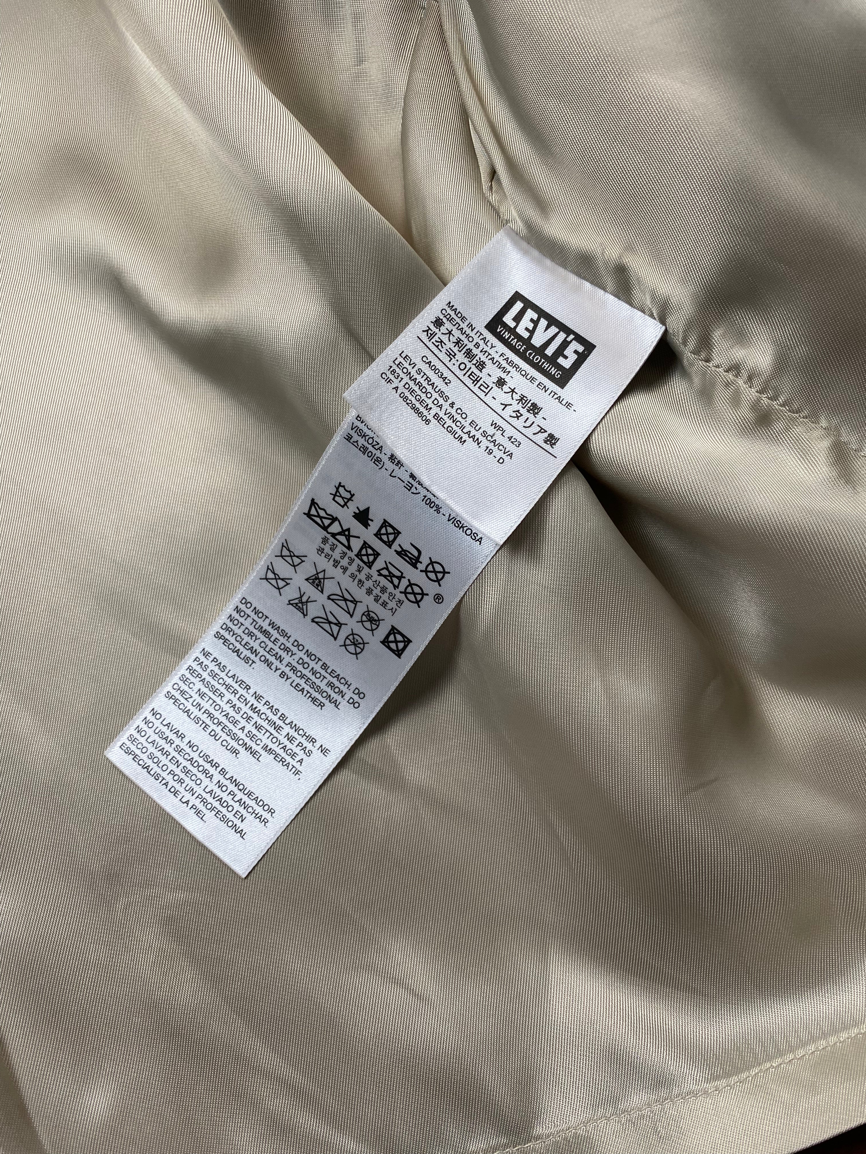 Levi's Vintage Clothing 1950's Deerskin Westernwear Jacket