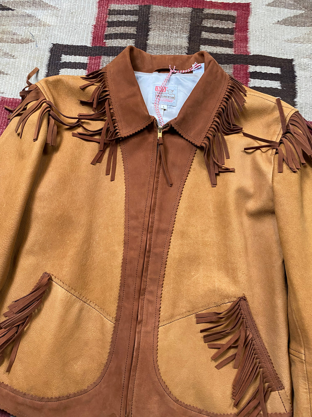 Levi's Vintage Clothing 1950's Deerskin Westernwear Jacket