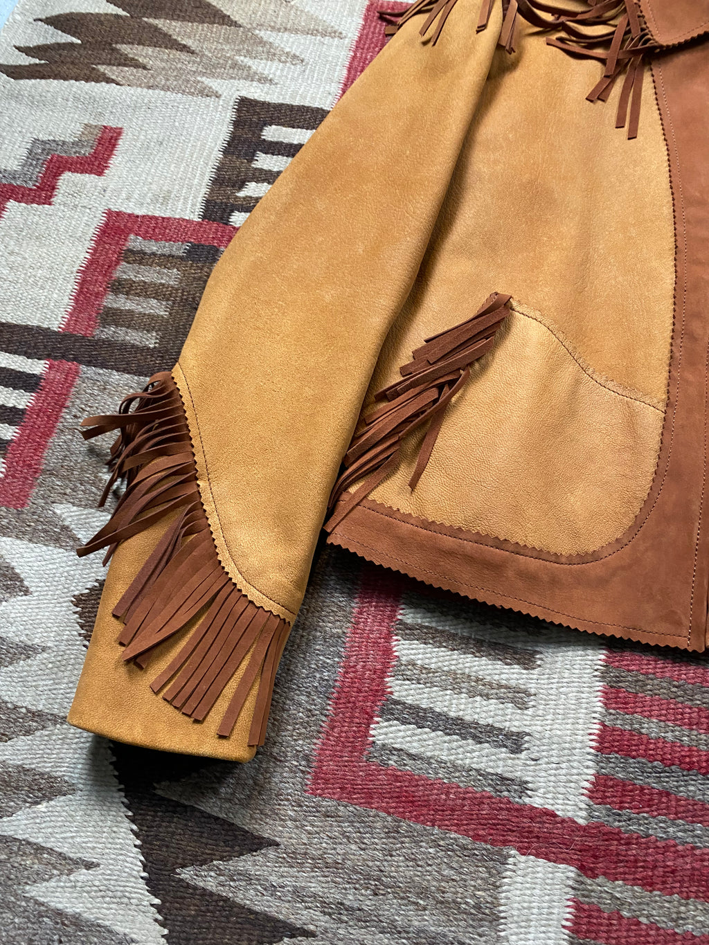 Levi's Vintage Clothing 1950's Deerskin Westernwear Jacket