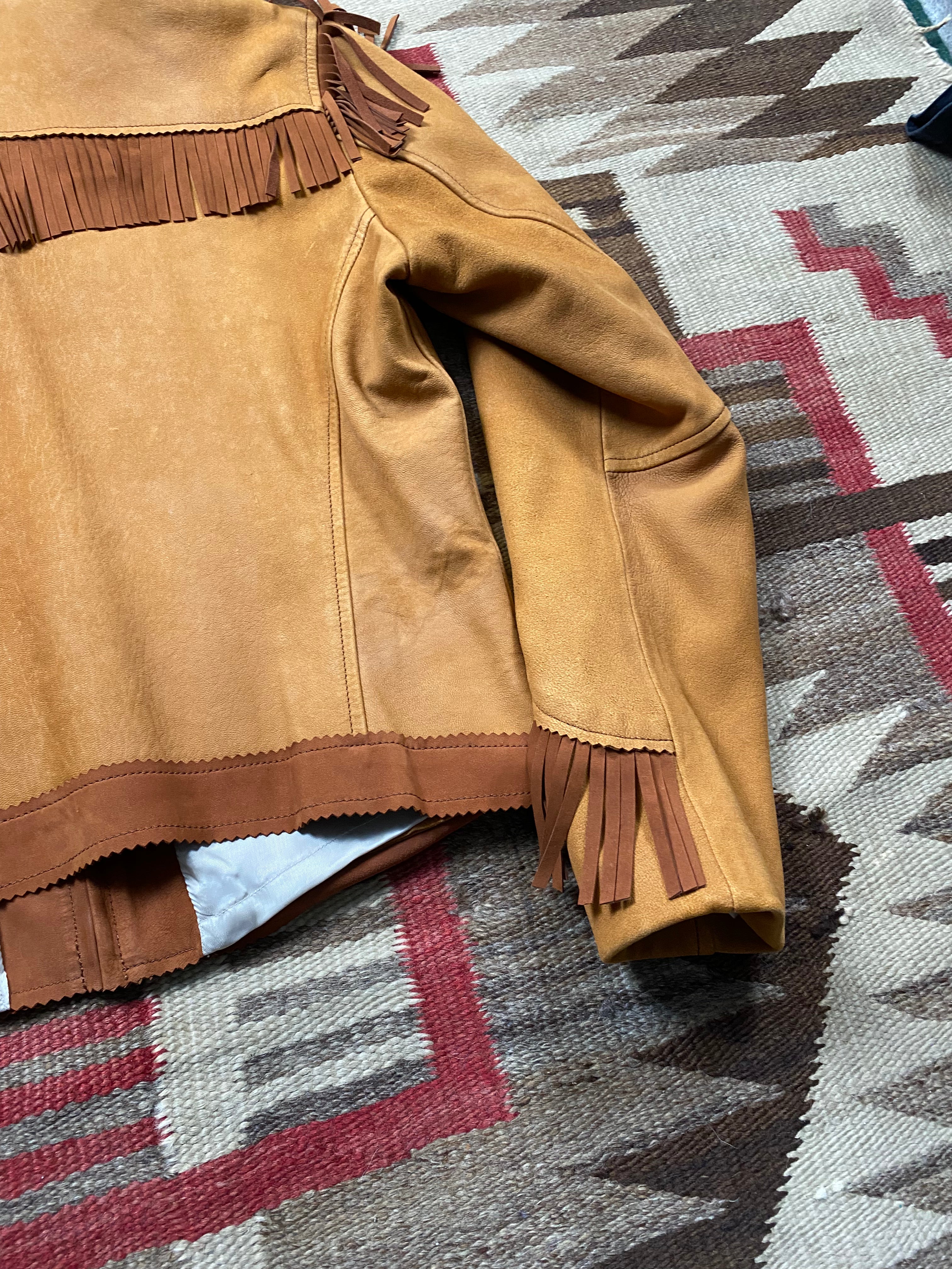 Levi's Vintage Clothing 1950's Deerskin Westernwear Jacket