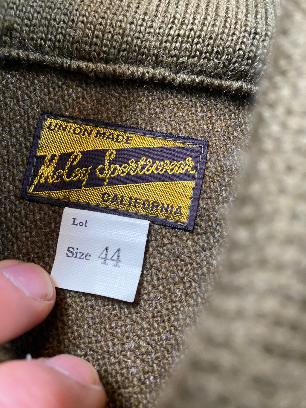 The Real McCoys Wool CCC Jacket