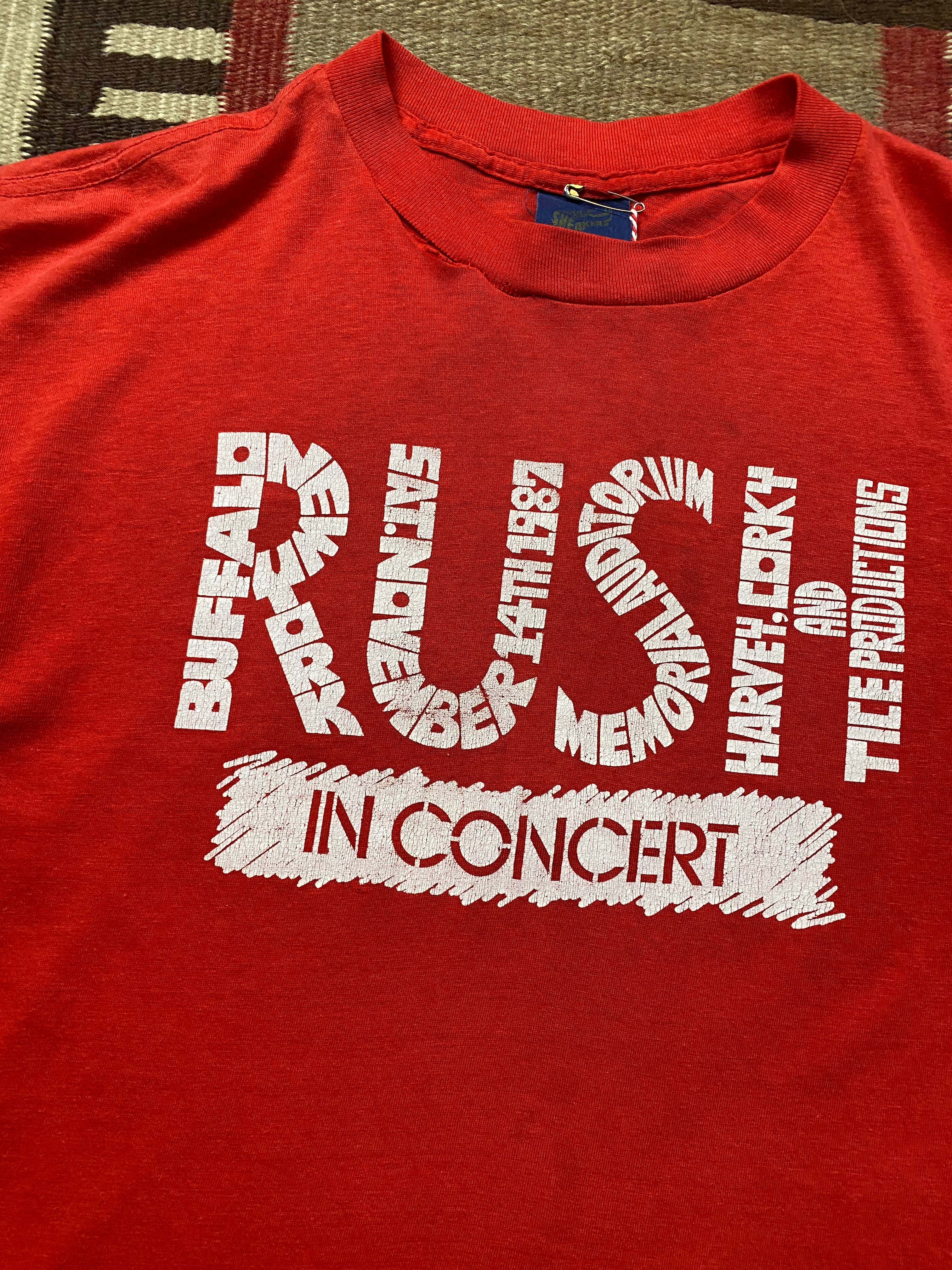 Rush In Concert 1983 Security Tee