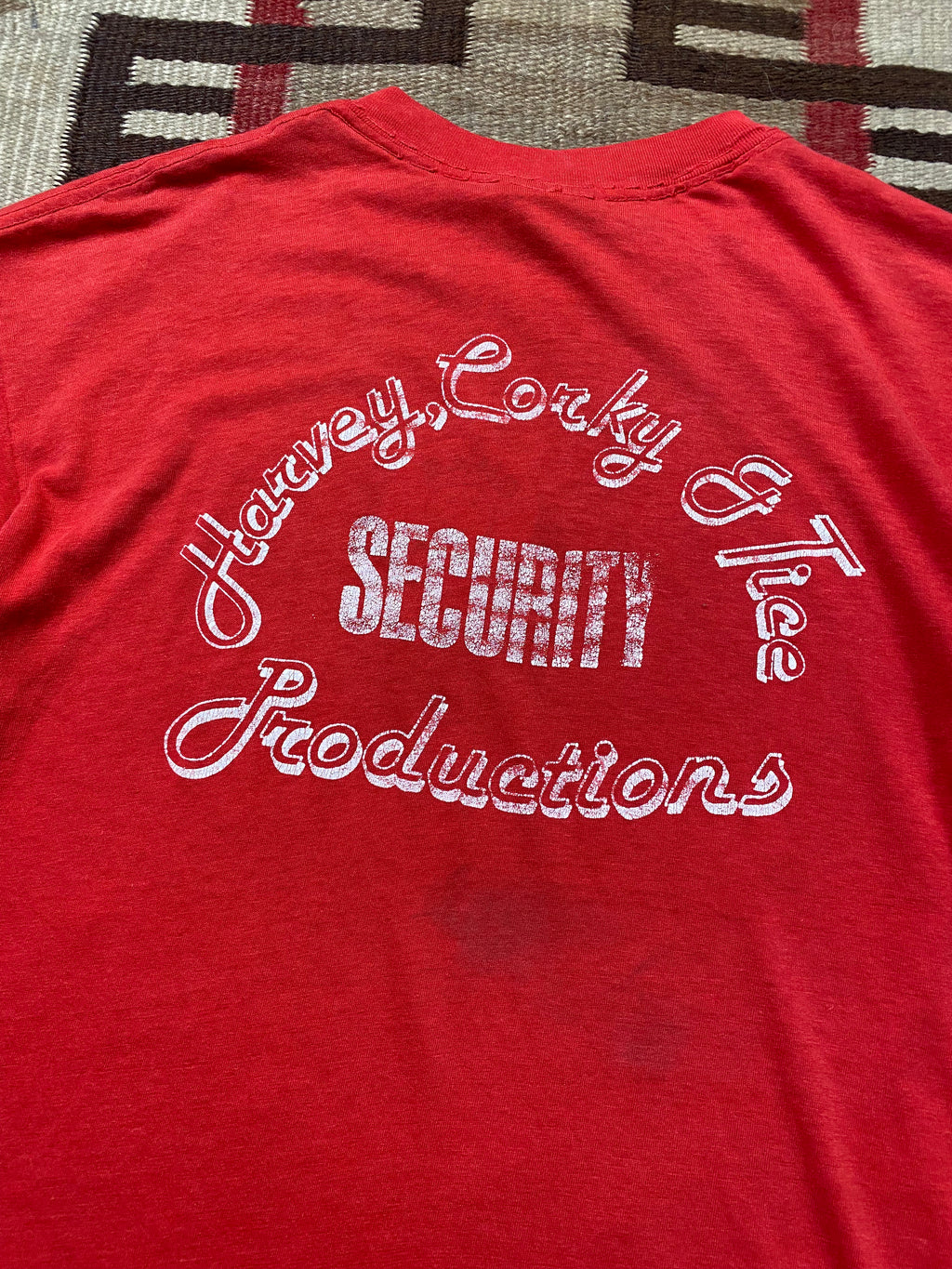 Rush In Concert 1983 Security Tee