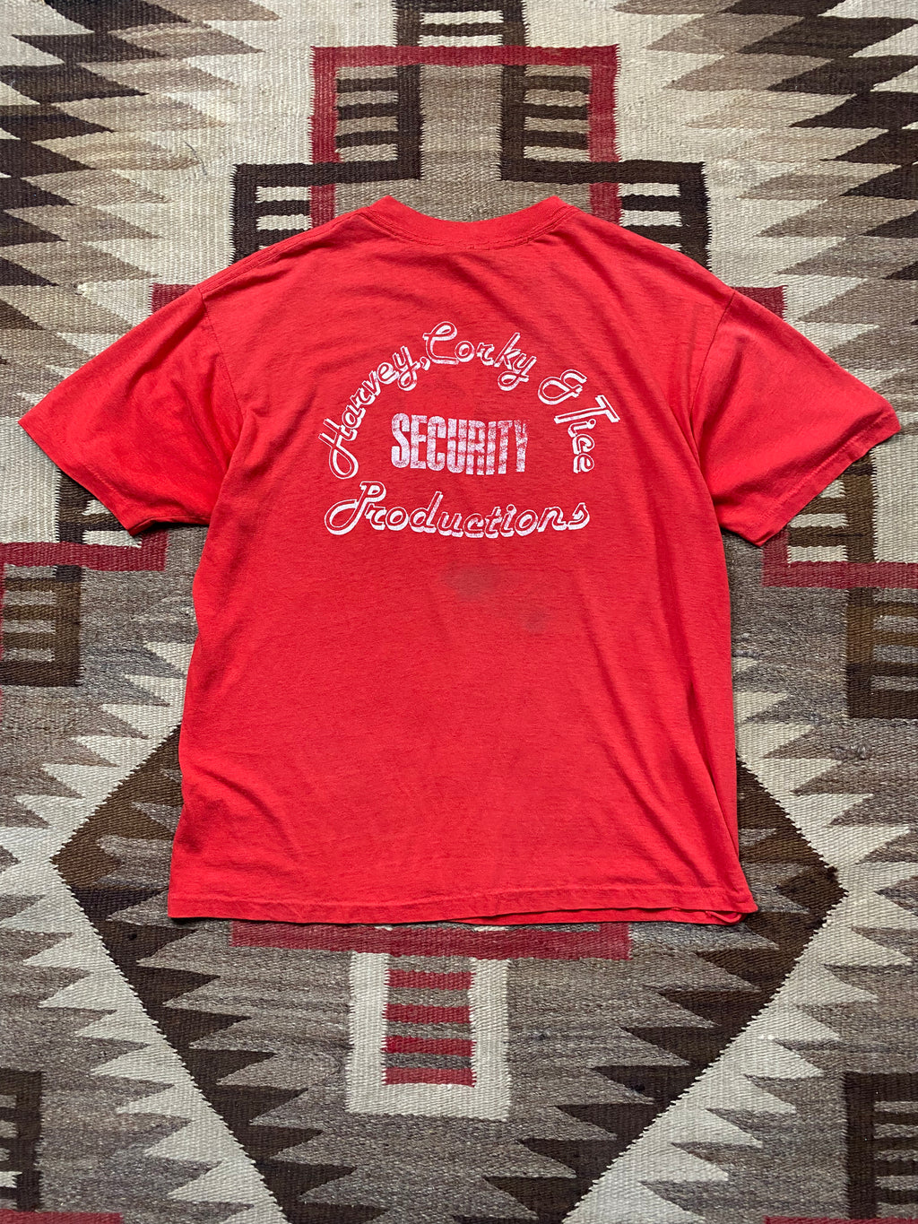 Rush In Concert 1983 Security Tee