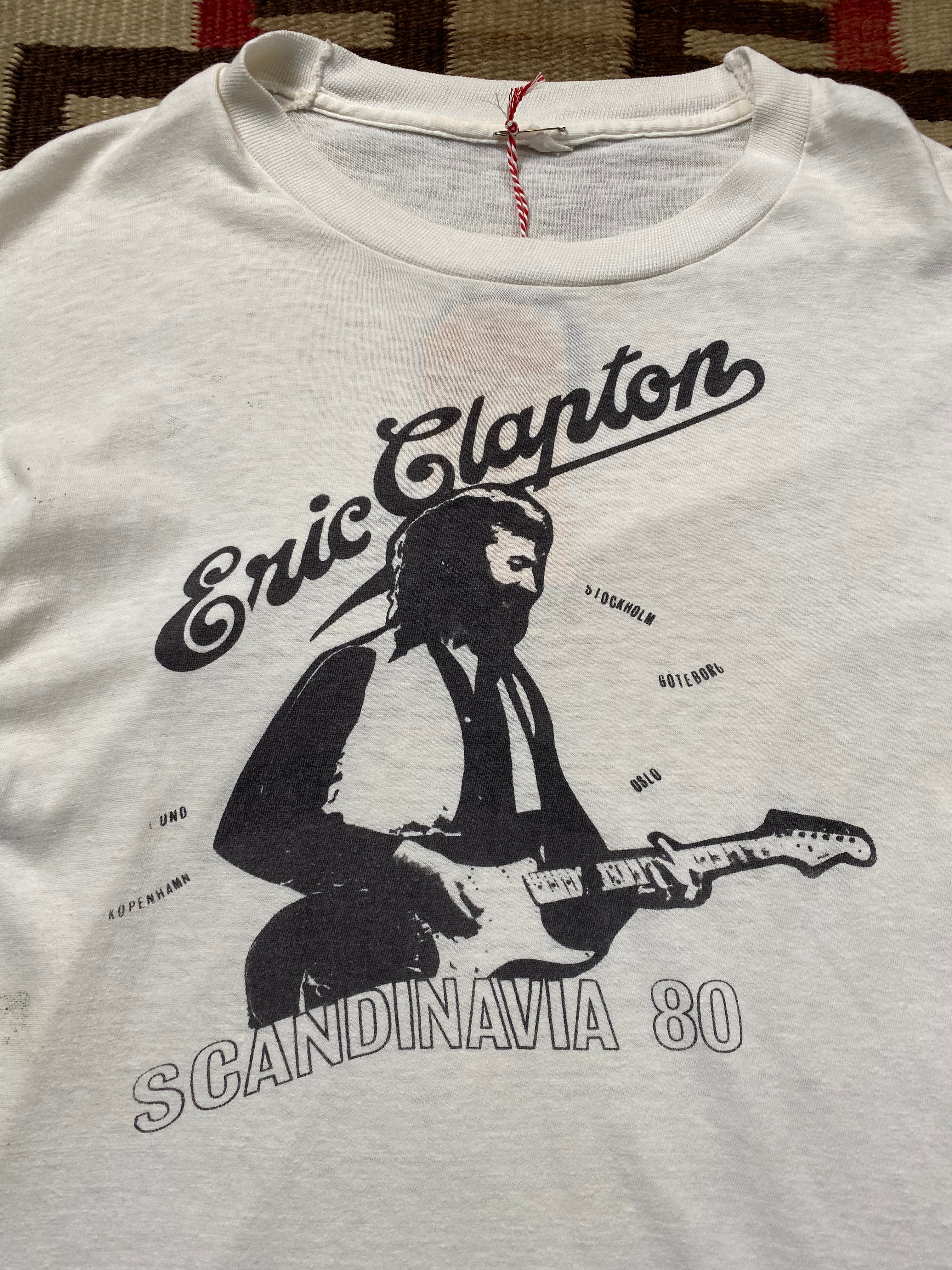 Eric Clapton 1979/1980 Scandinavia Tour Tee