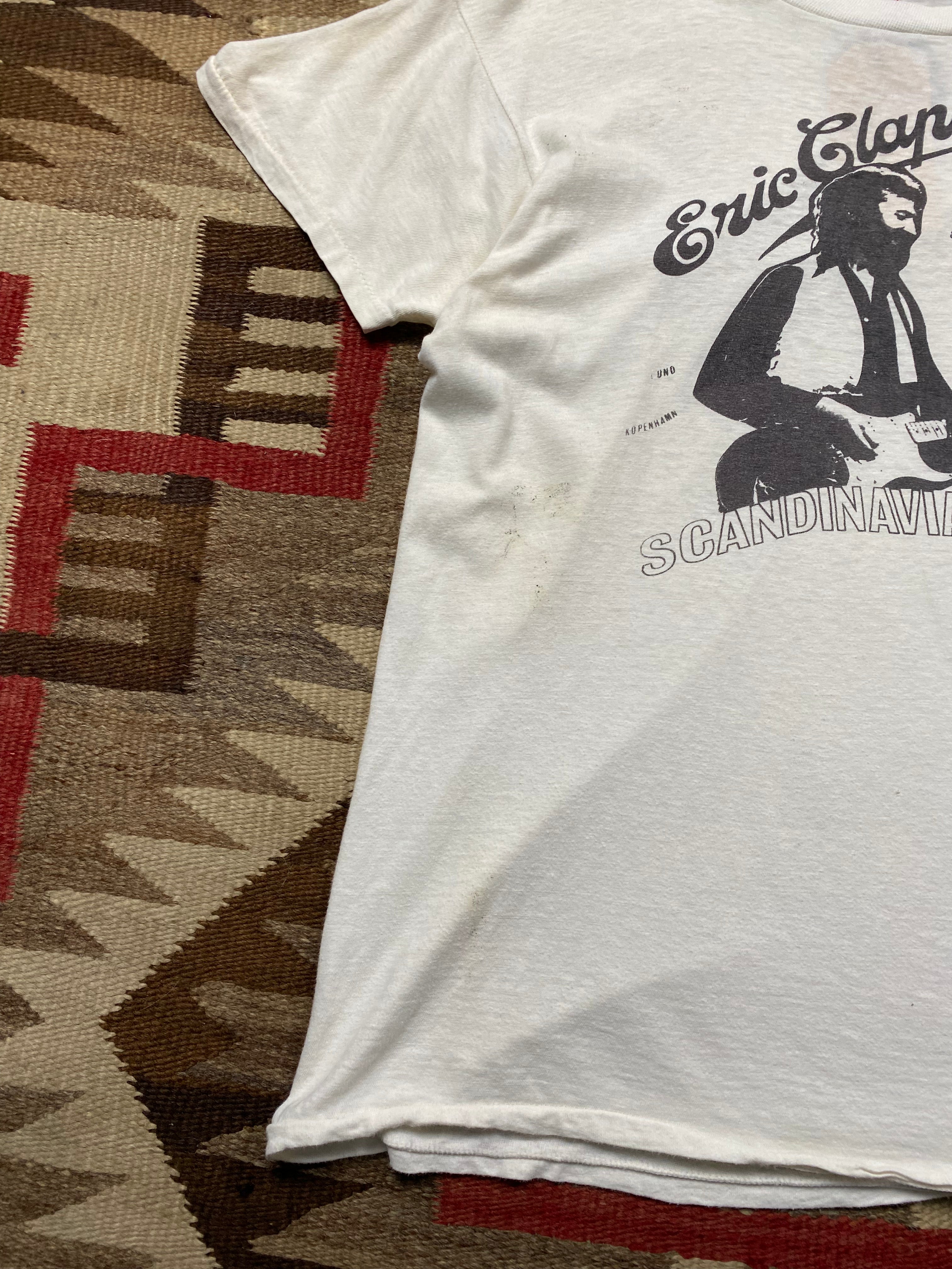 Eric Clapton 1979/1980 Scandinavia Tour Tee