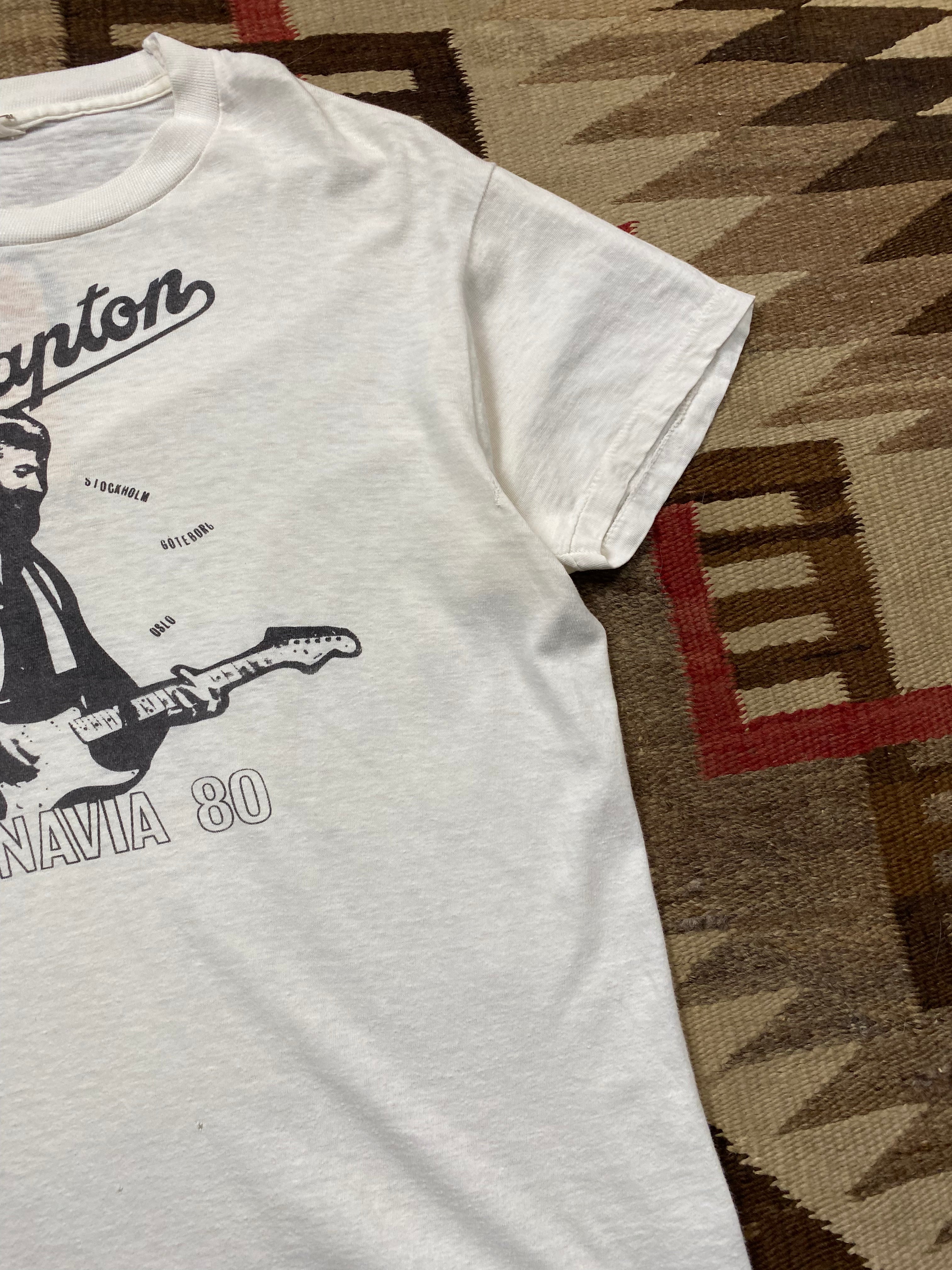 Eric Clapton 1979/1980 Scandinavia Tour Tee
