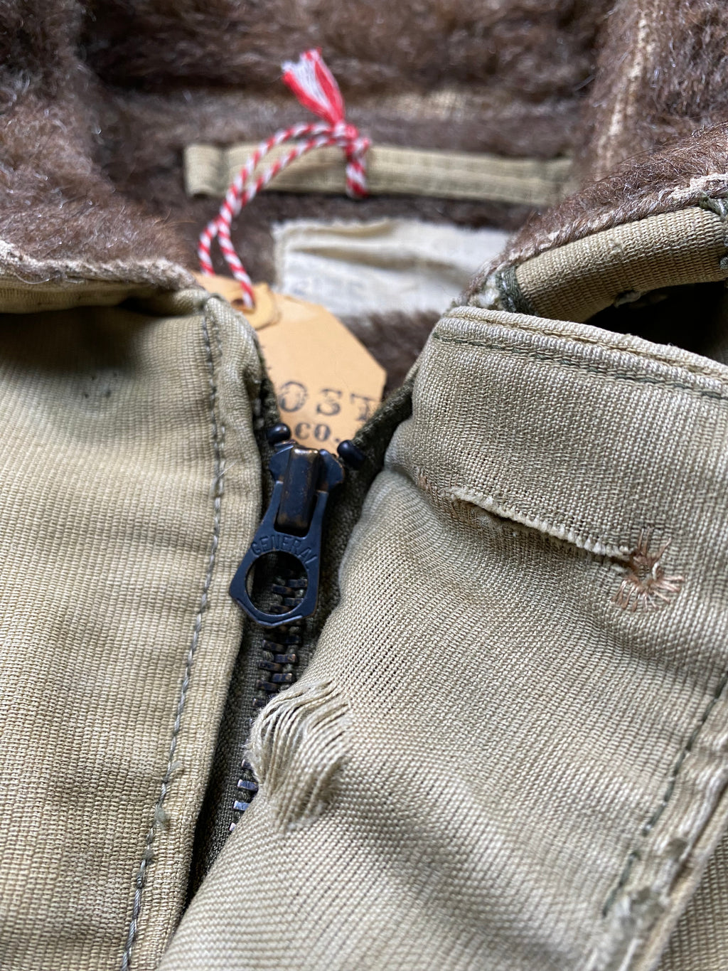 USN WW2 Stenciled N-1 Deck Jacket