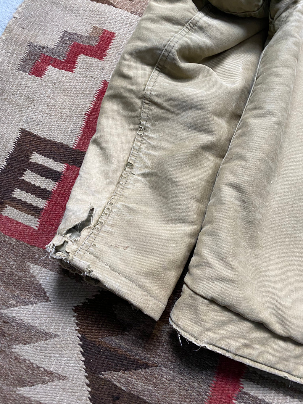 USN WW2 Stenciled N-1 Deck Jacket