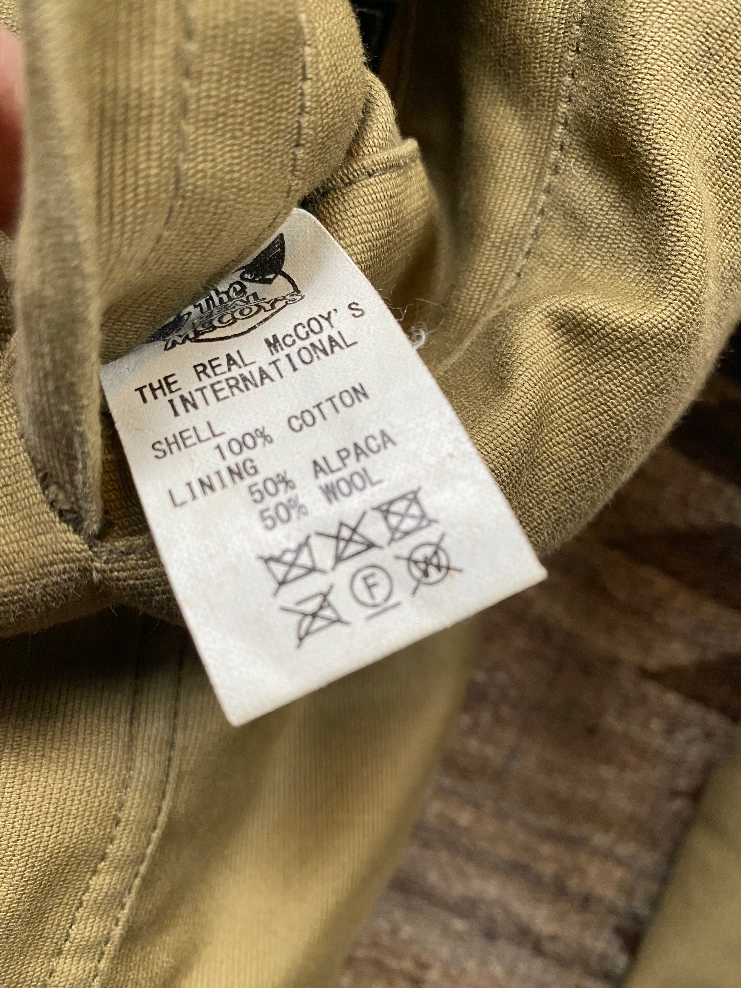 The Real McCoys USN N-1 Deck Jacket (Khaki)