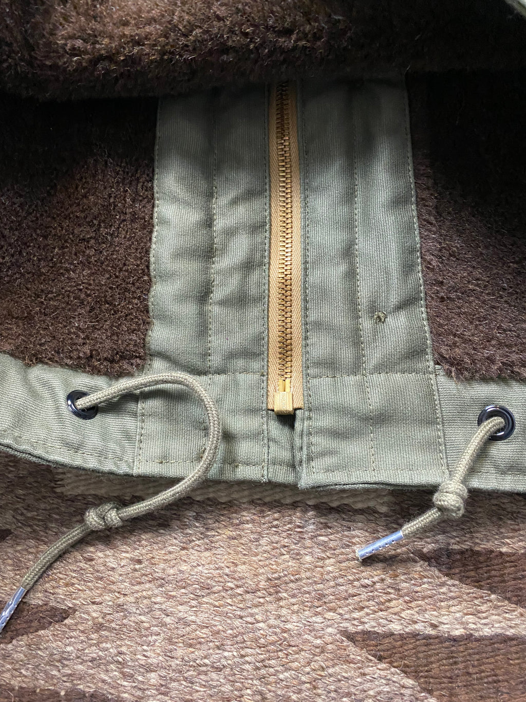 The Real McCoys USN N-1 Deck Jacket (Olive Green)