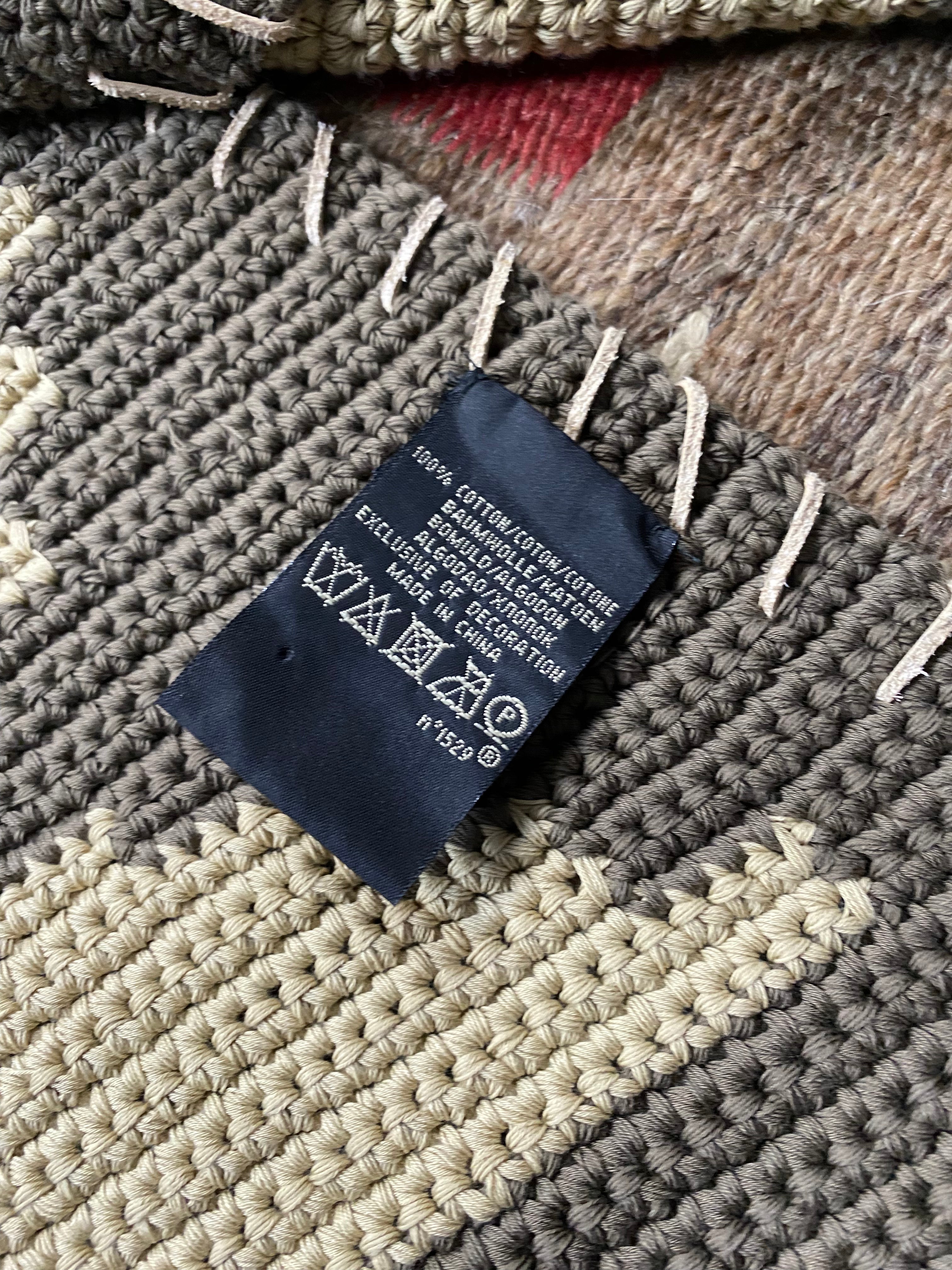 RRL Hand-Knitted Chief Poncho