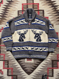 RRL Deer & Eagle Hand-Knitted Cowichan