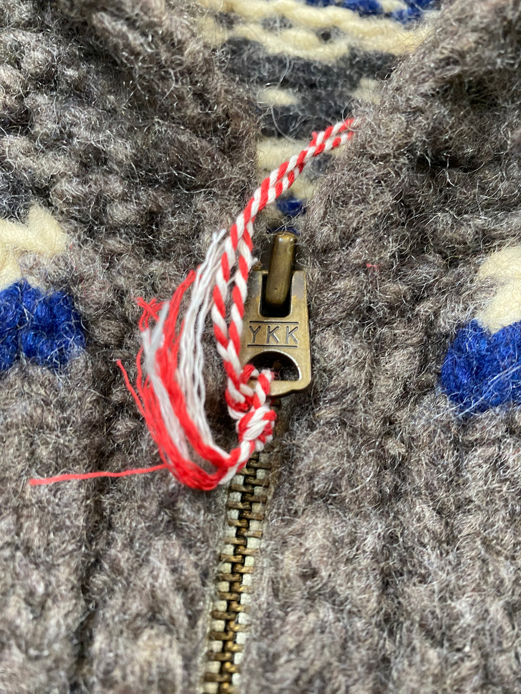 RRL Deer & Eagle Hand-Knitted Cowichan