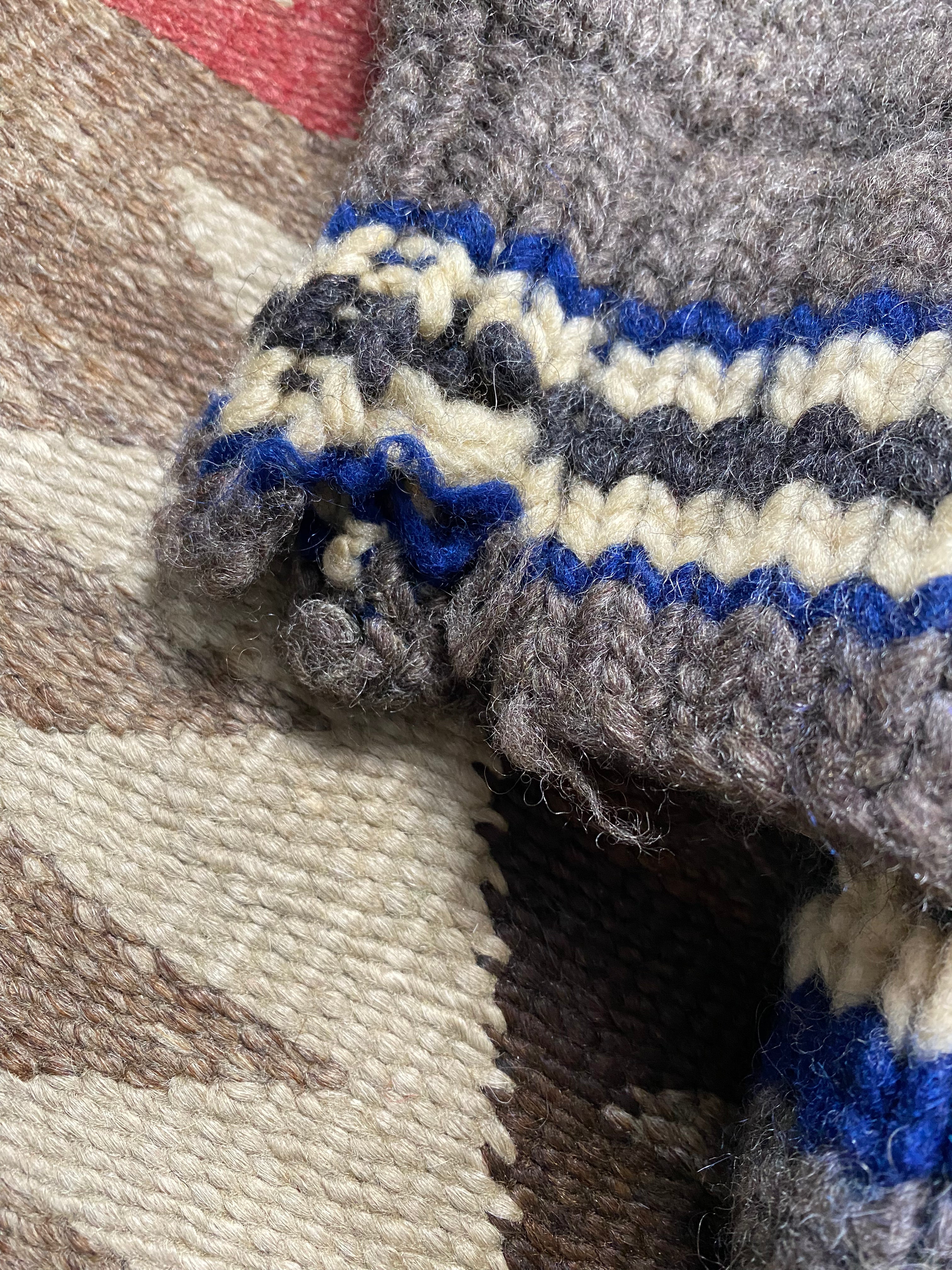 RRL Deer & Eagle Hand-Knitted Cowichan