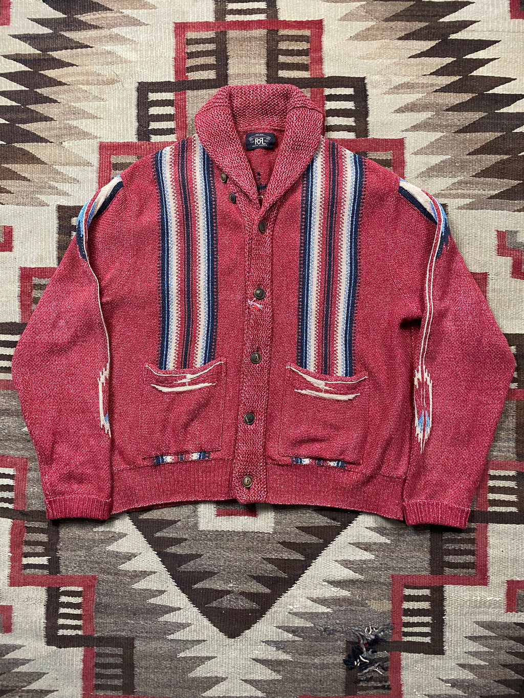 RRL Shawl Collar Chimayo Cardigan
