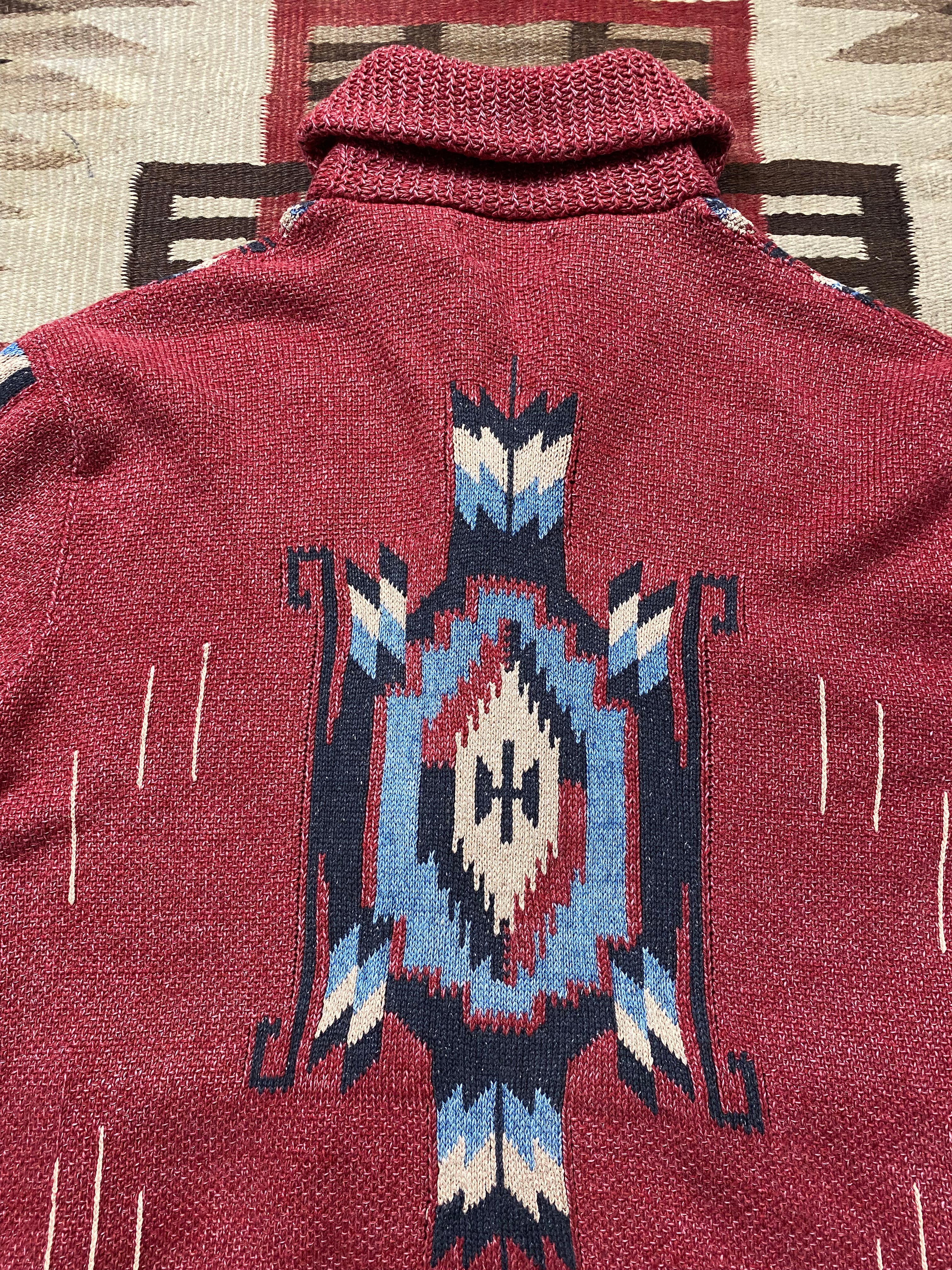 RRL Shawl Collar Chimayo Cardigan