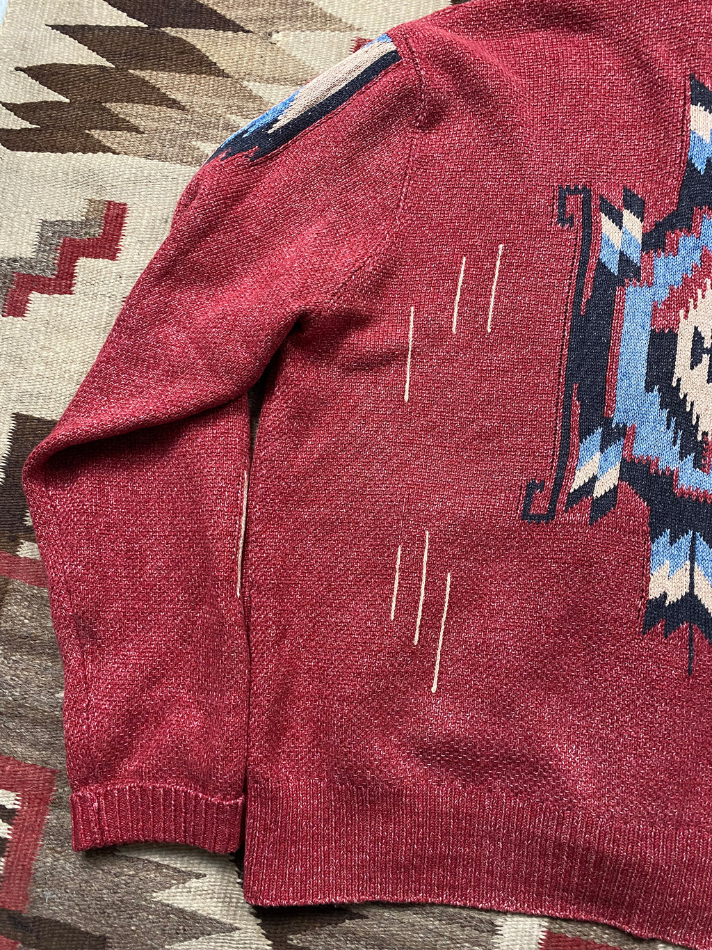 RRL Shawl Collar Chimayo Cardigan