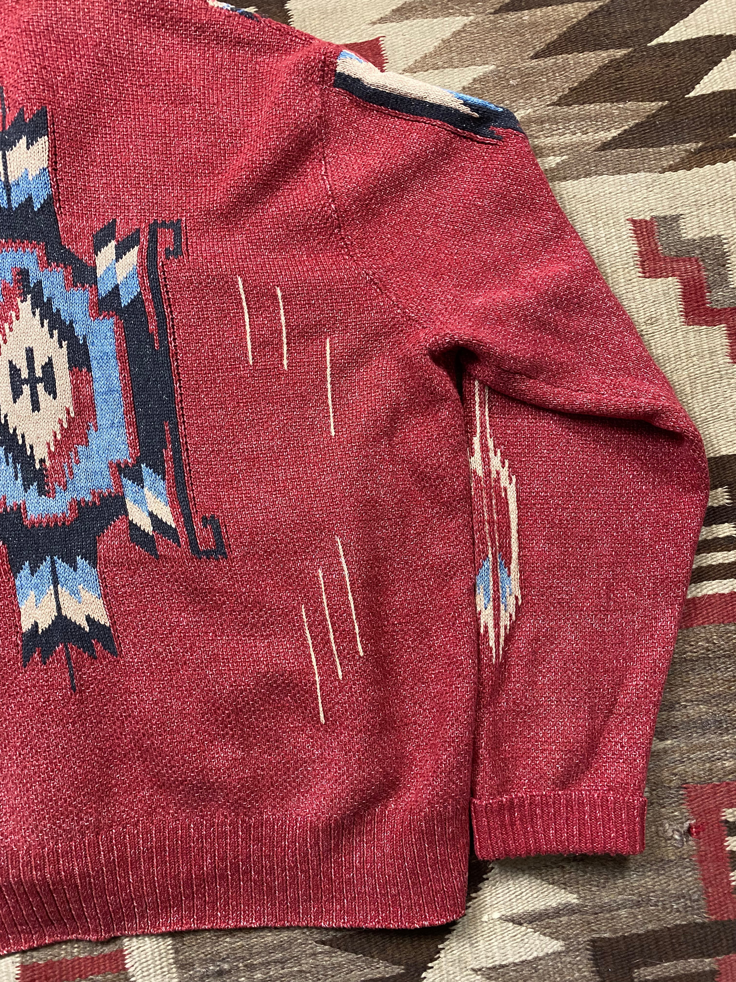RRL Shawl Collar Chimayo Cardigan