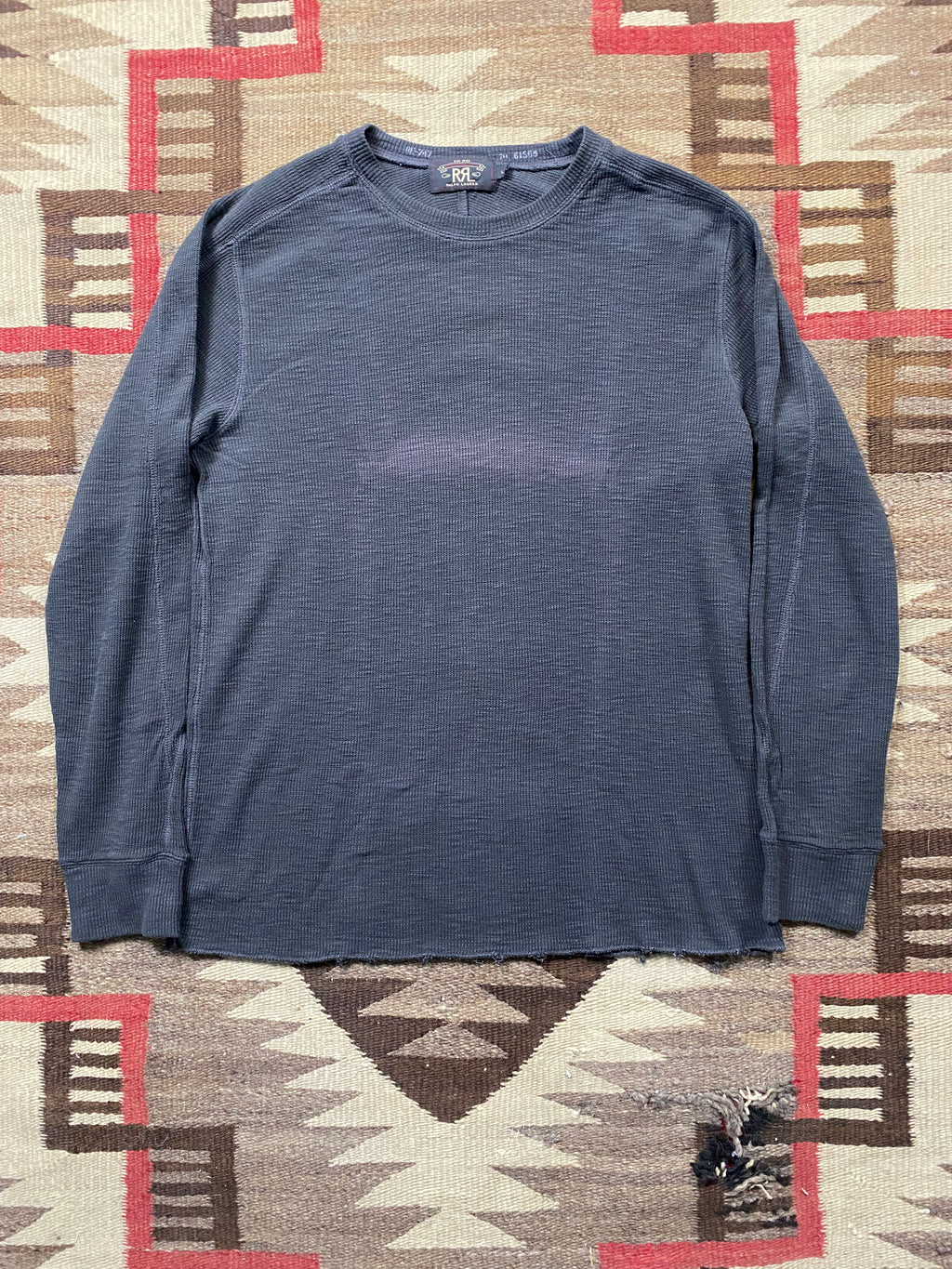 RRL Black Thermal Shirt