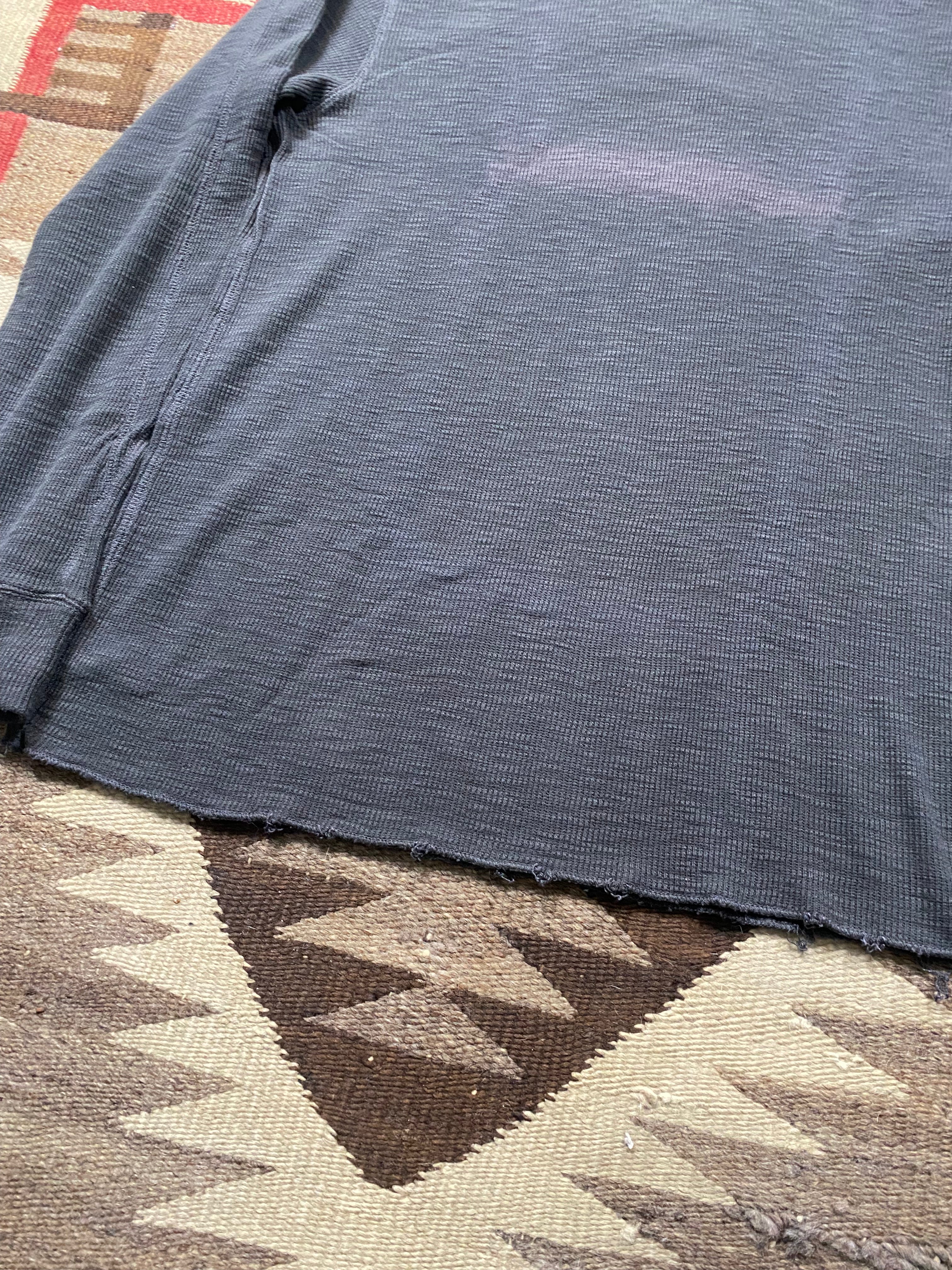 RRL Black Thermal Shirt