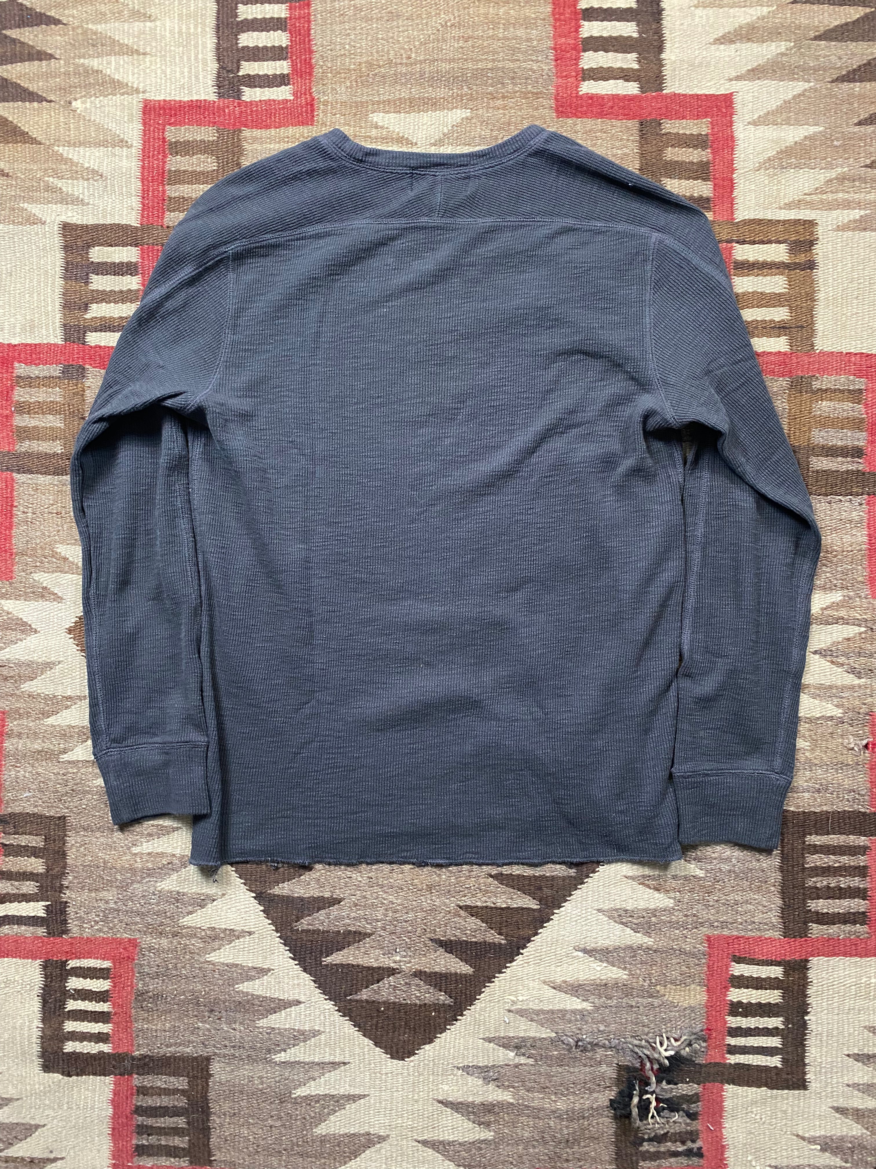 RRL Black Thermal Shirt
