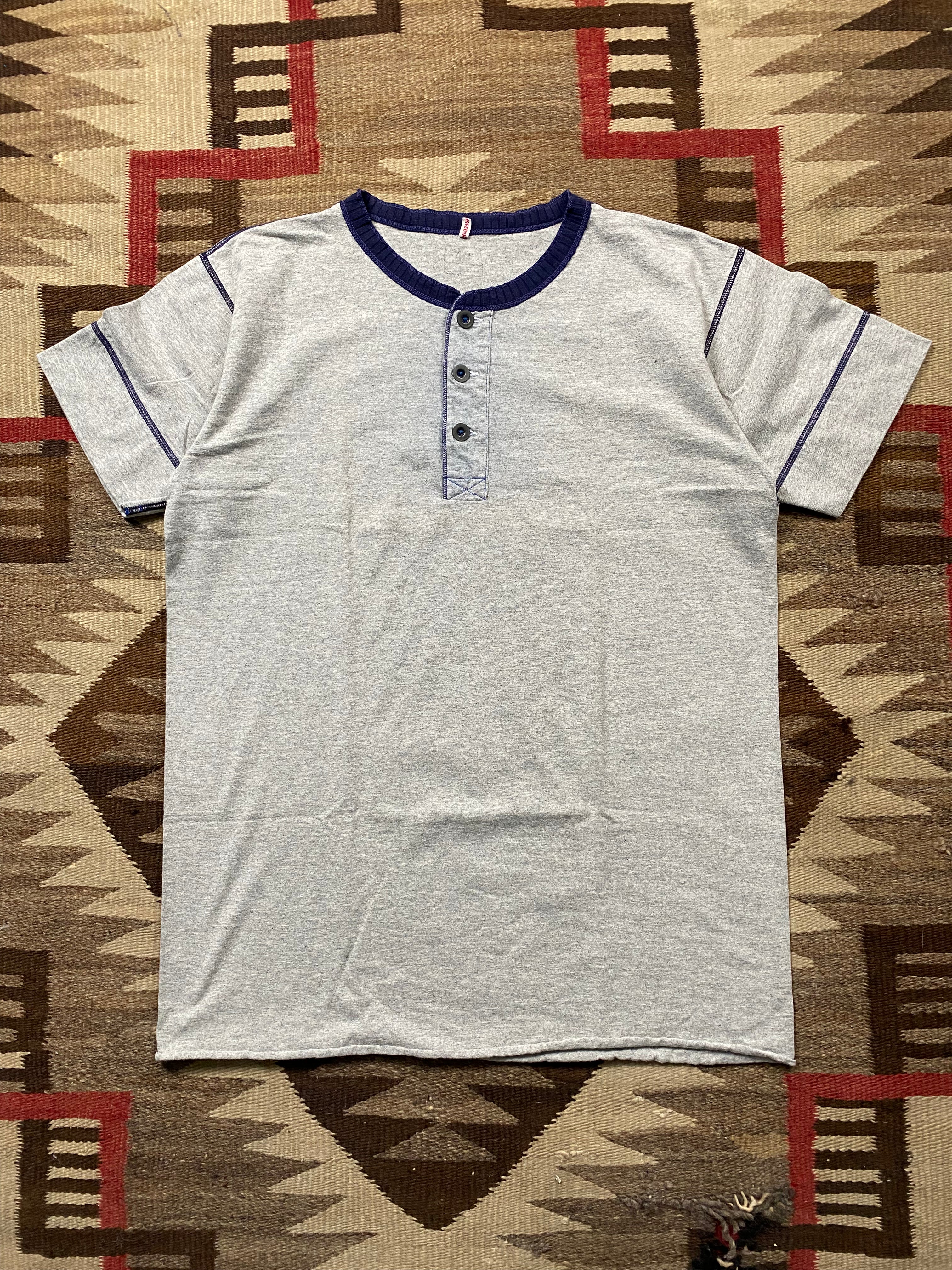 Mister Freedom Grey Henley Shirt