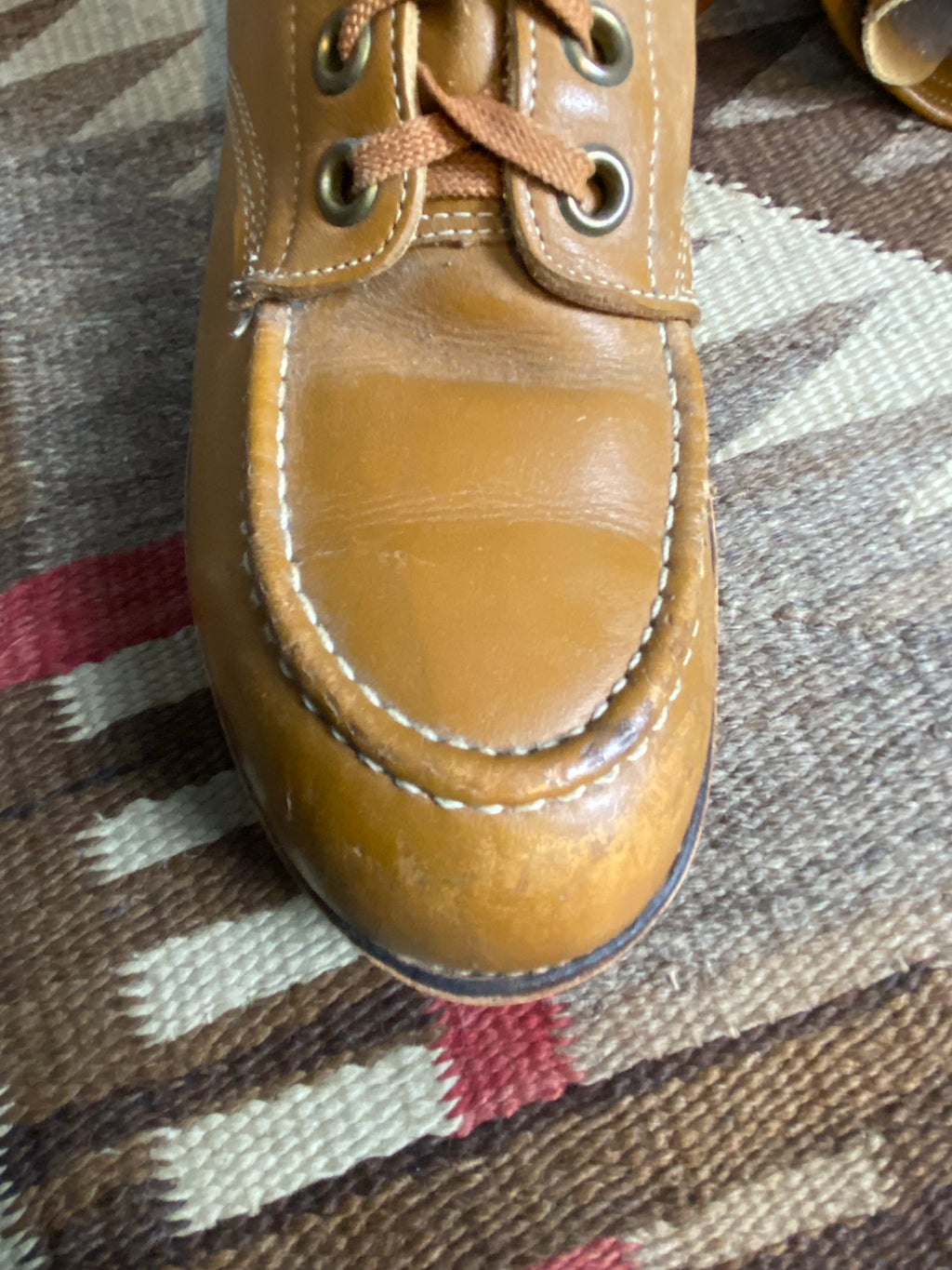 Powr House Montgomery Ward 1960's Moc Toe Boots