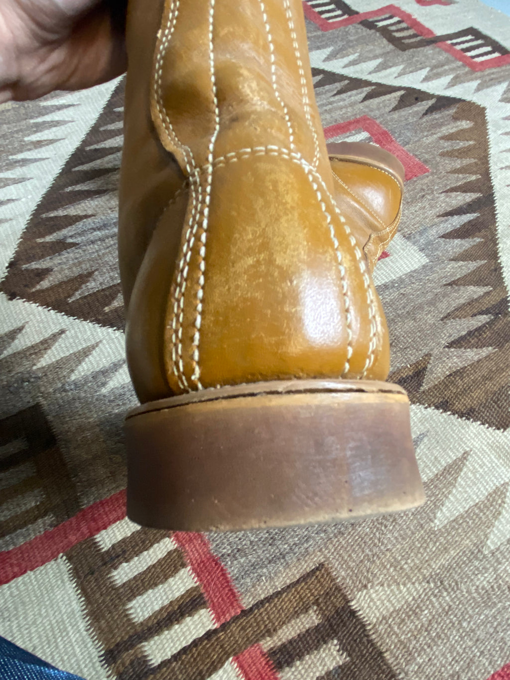 Powr House Montgomery Ward 1960's Moc Toe Boots