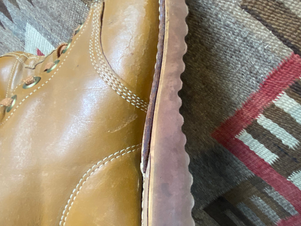 Powr House Montgomery Ward 1960's Moc Toe Boots