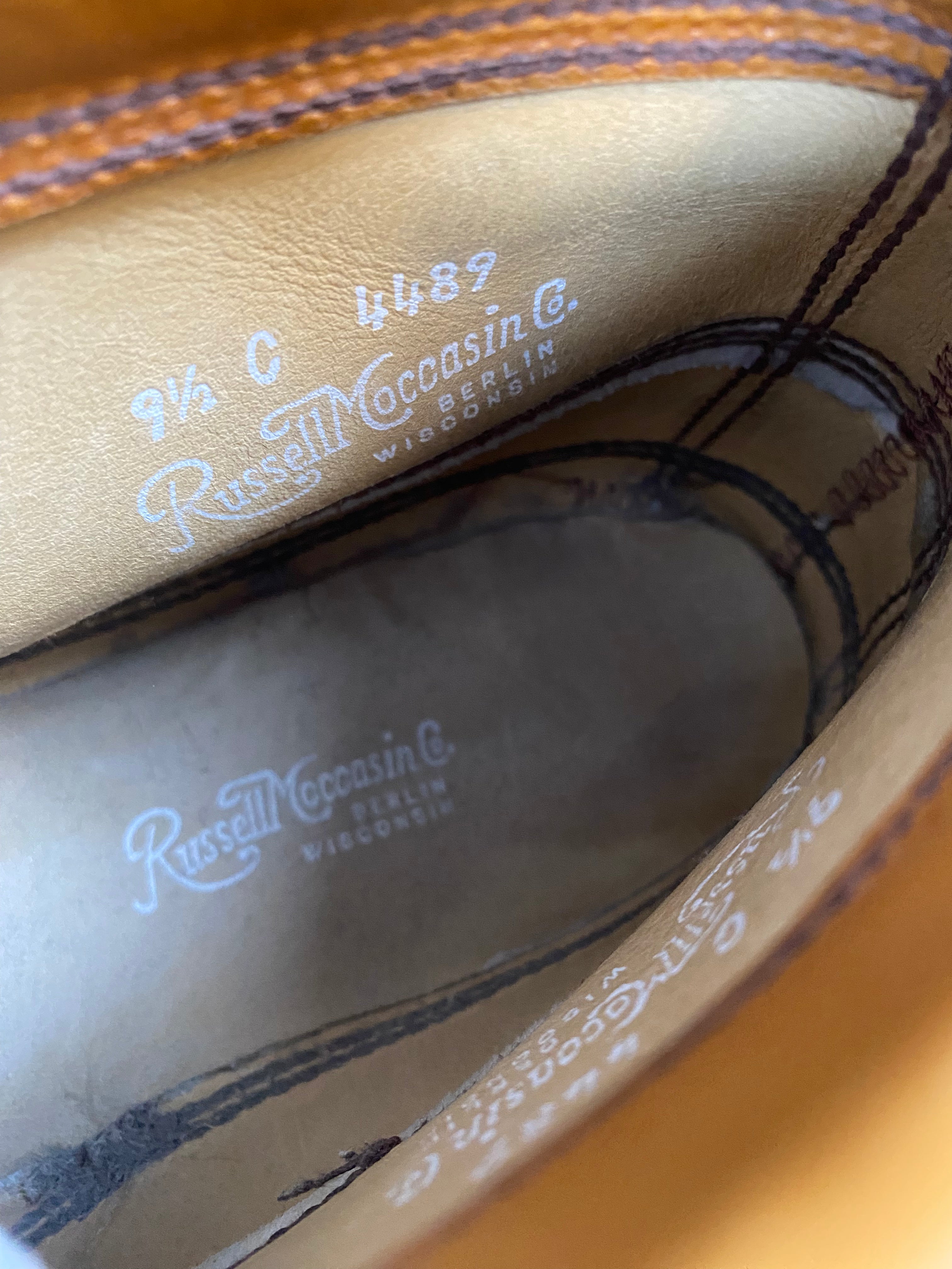 Russel Moccasin Co. Leather Shoes