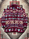 Polo Ralph Lauren 80's Hand-Knitted Southwestern Cardigan