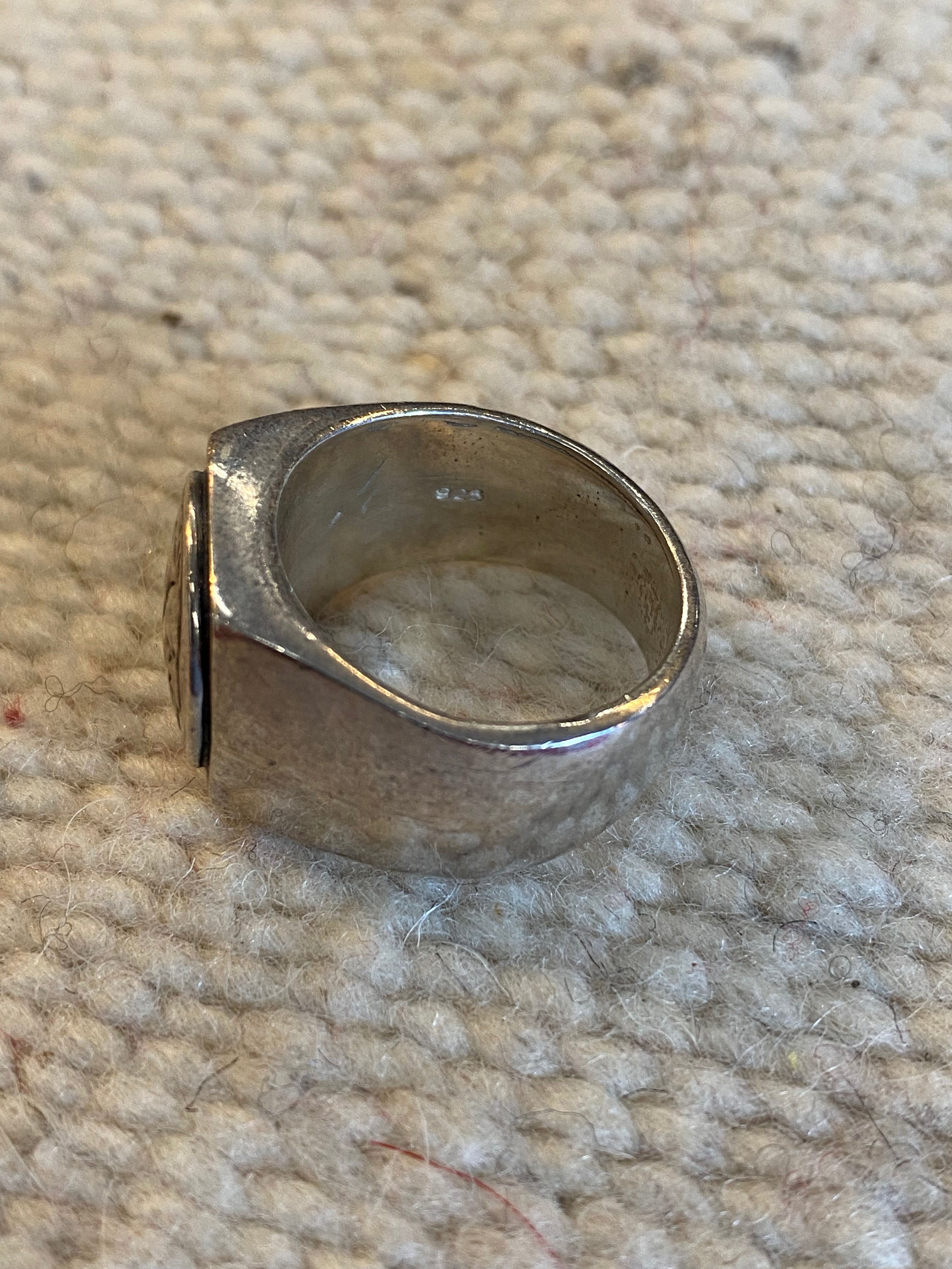 Sterling Silver Native American Seal Ring