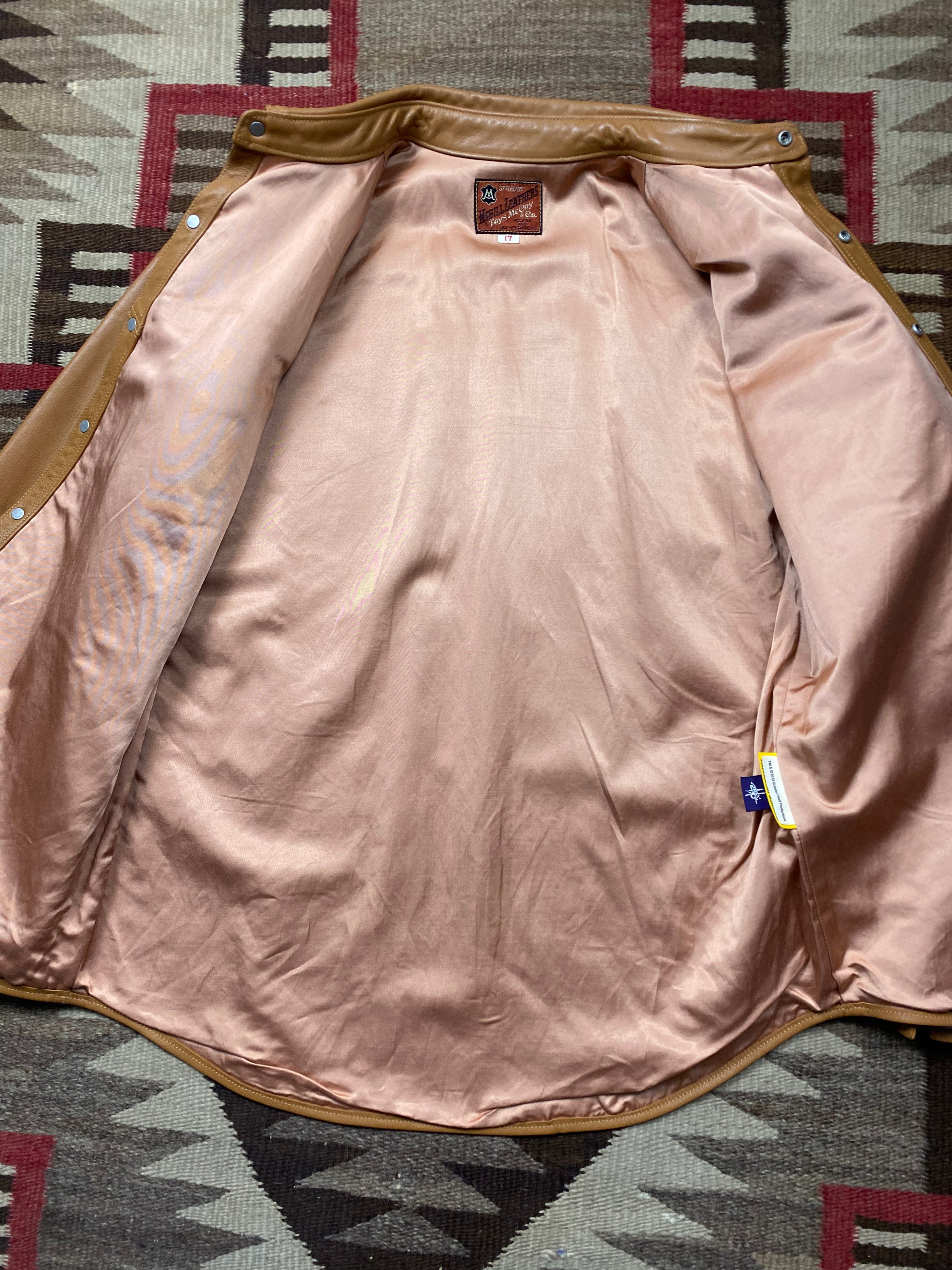 McHill Leathers Toys McCoy x Gradeful Dead Limited Edition Leather Western Shirt