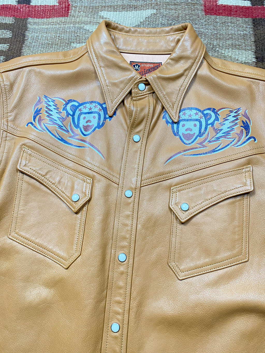 McHill Leathers Toys McCoy x Gradeful Dead Limited Edition Leather Western Shirt