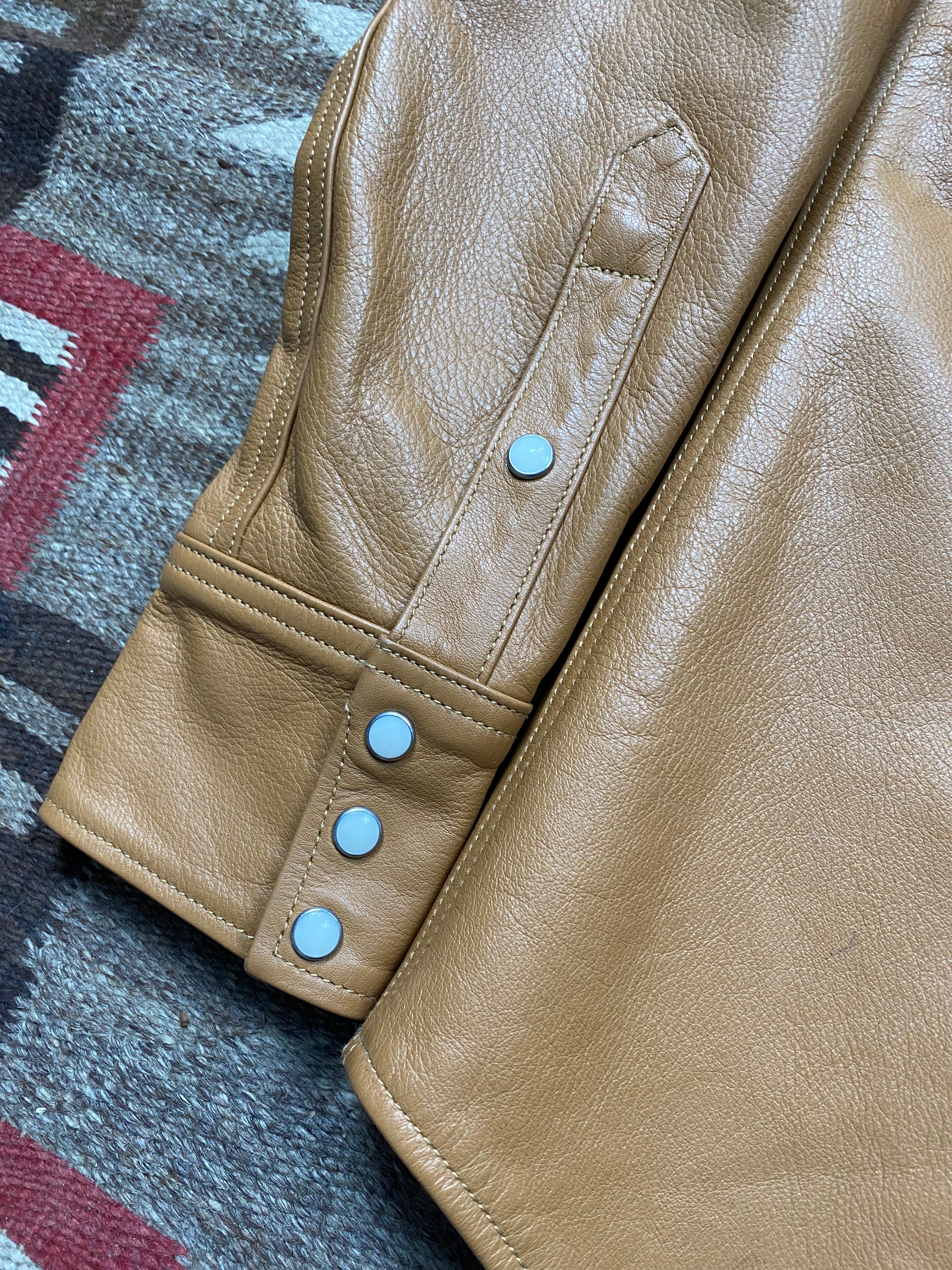 McHill Leathers Toys McCoy x Gradeful Dead Limited Edition Leather Western Shirt