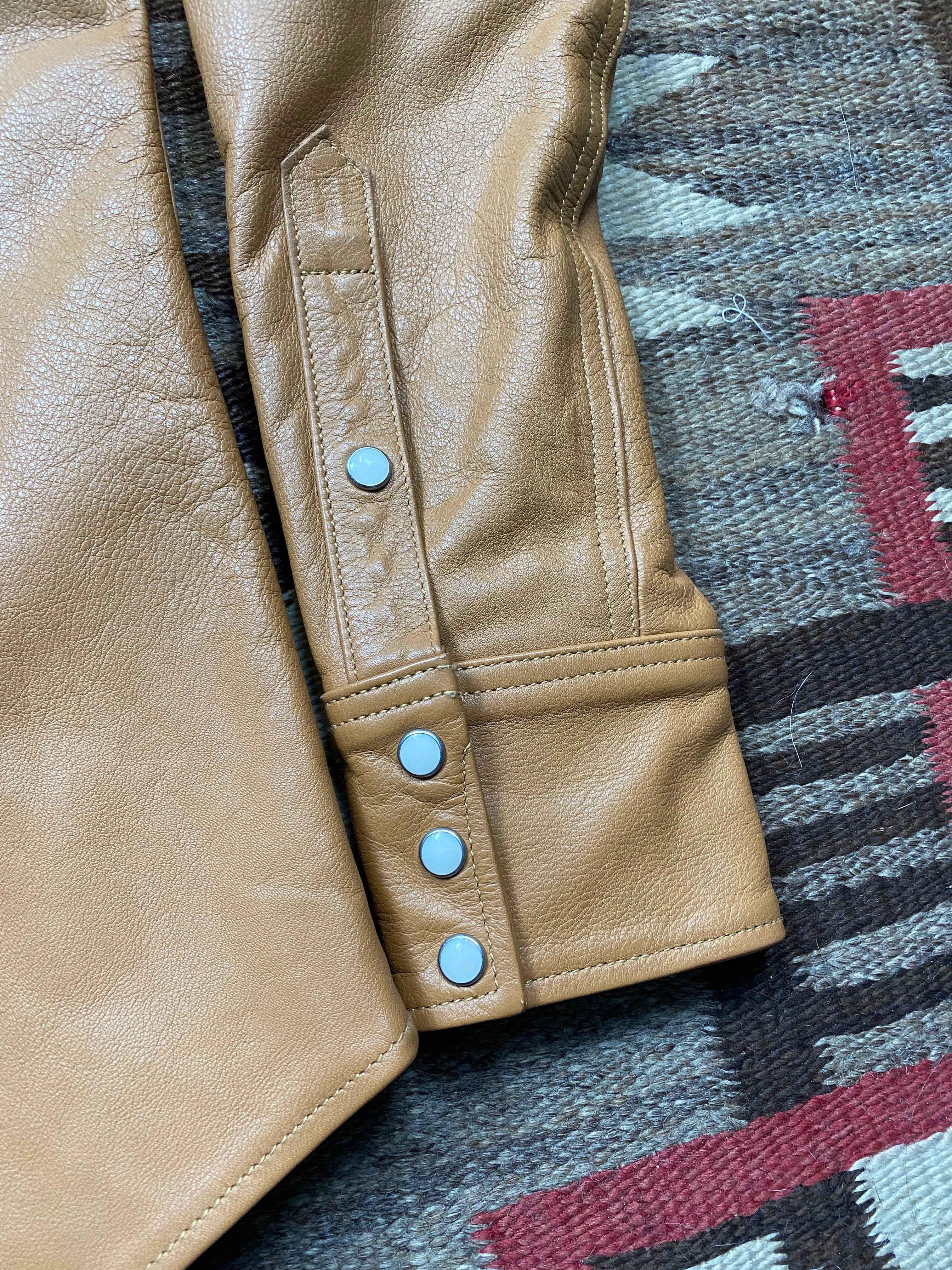 McHill Leathers Toys McCoy x Gradeful Dead Limited Edition Leather Western Shirt