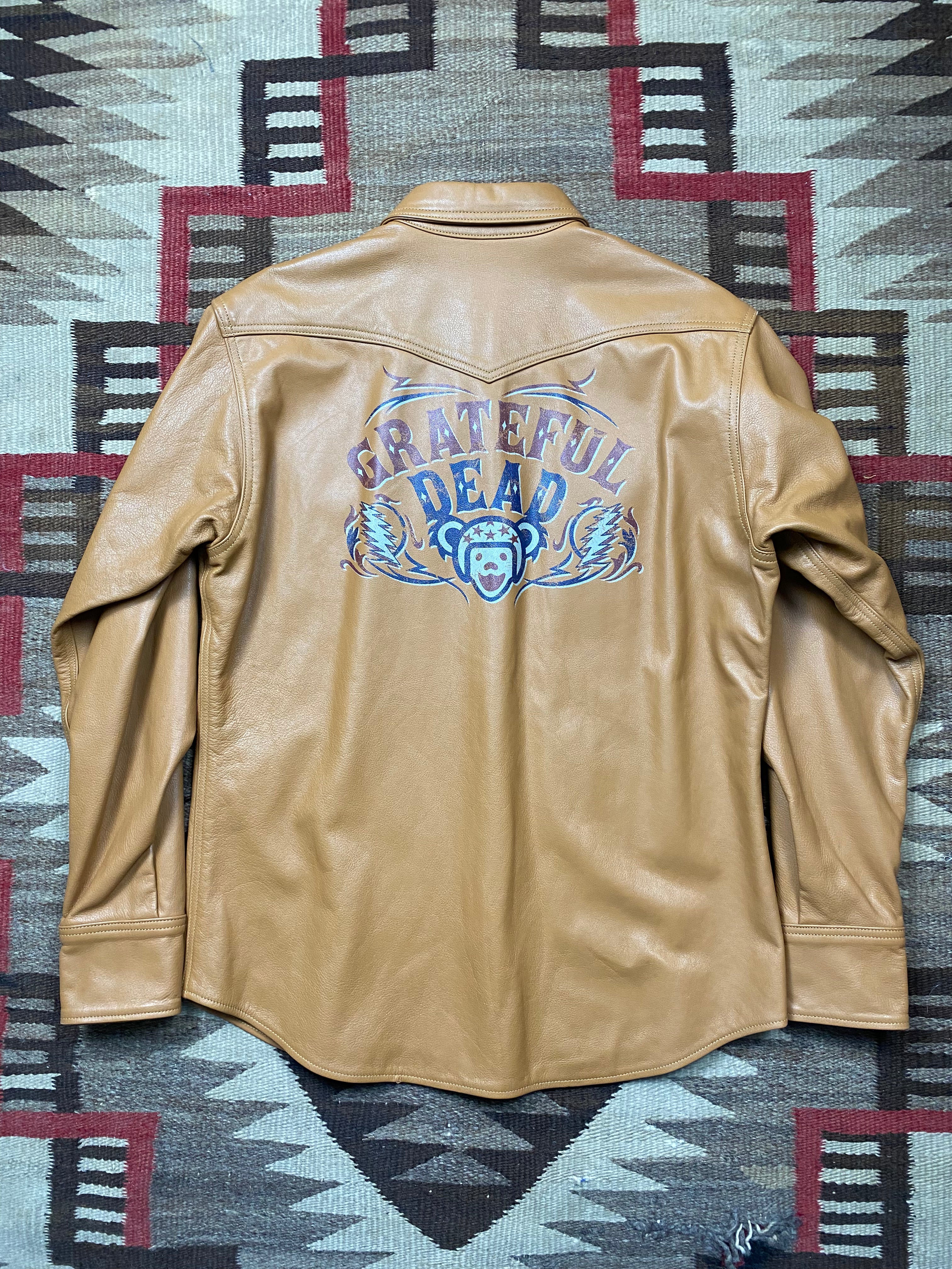 McHill Leathers Toys McCoy x Gradeful Dead Limited Edition Leather Western Shirt