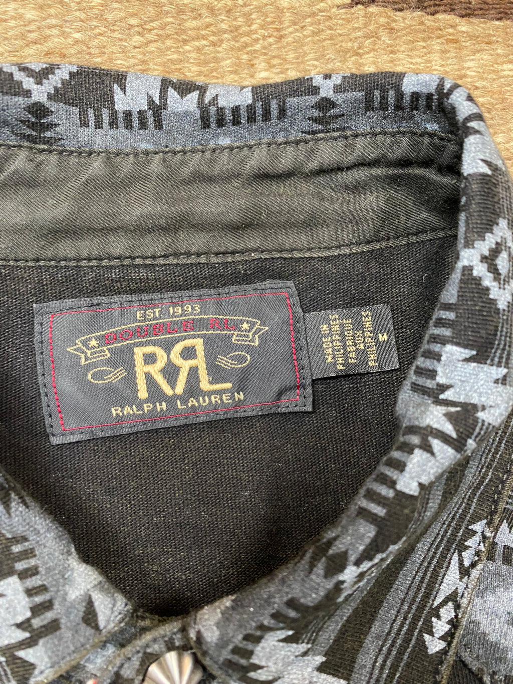RRL Sulphur Southwestern Shirt