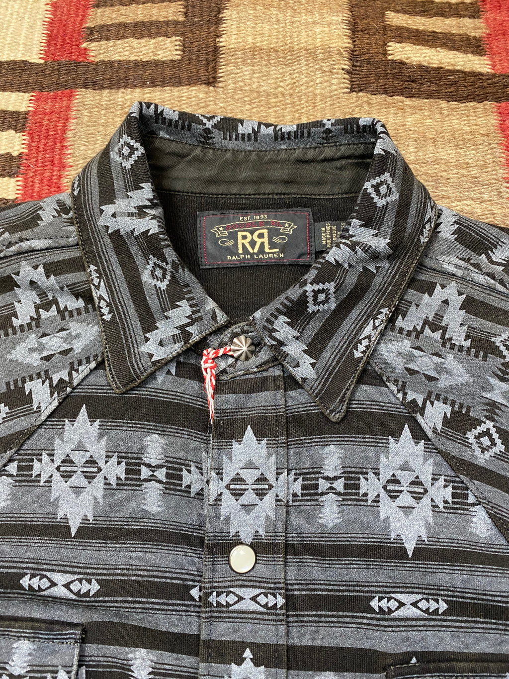 RRL Sulphur Southwestern Shirt