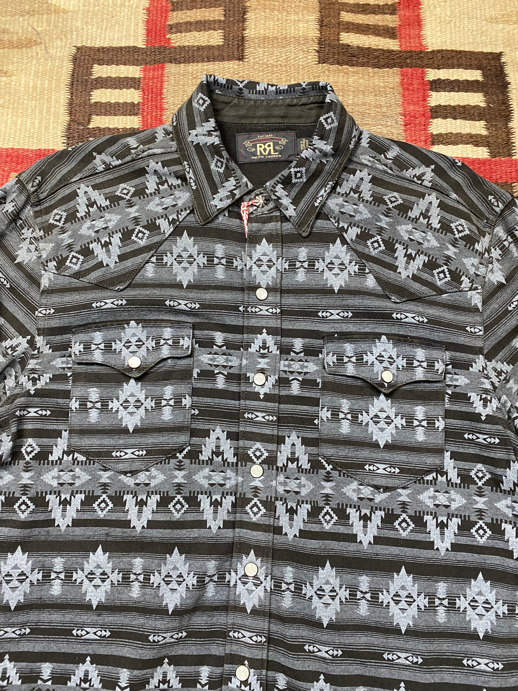 RRL Sulphur Southwestern Shirt
