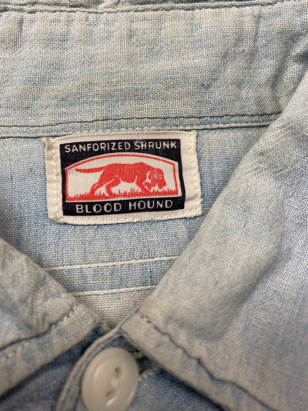 Blood Hound 1940's Chambray Shirt