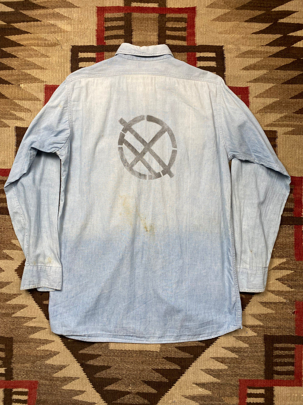 Blood Hound 1940's Chambray Shirt