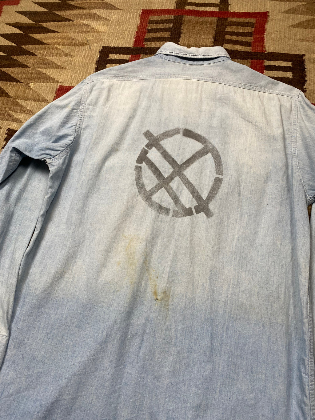 Blood Hound 1940's Chambray Shirt