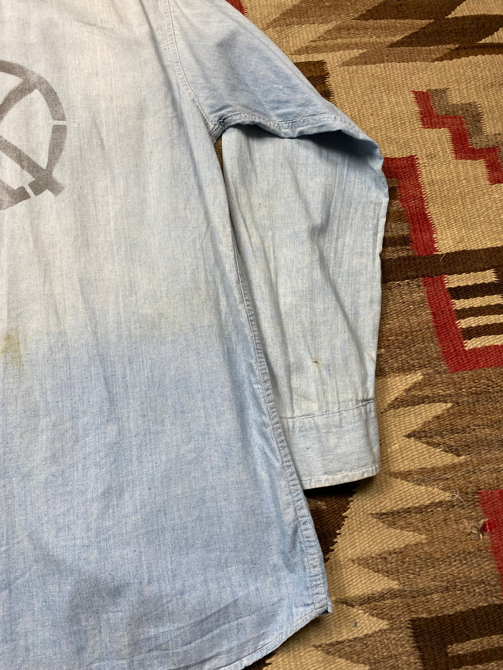 Blood Hound 1940's Chambray Shirt