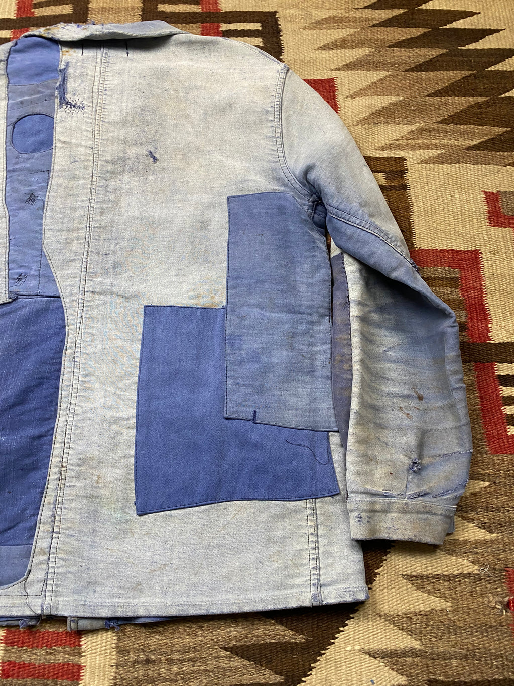 Le Mont Saint Michel 1940's Repaired Moleskine Jacket