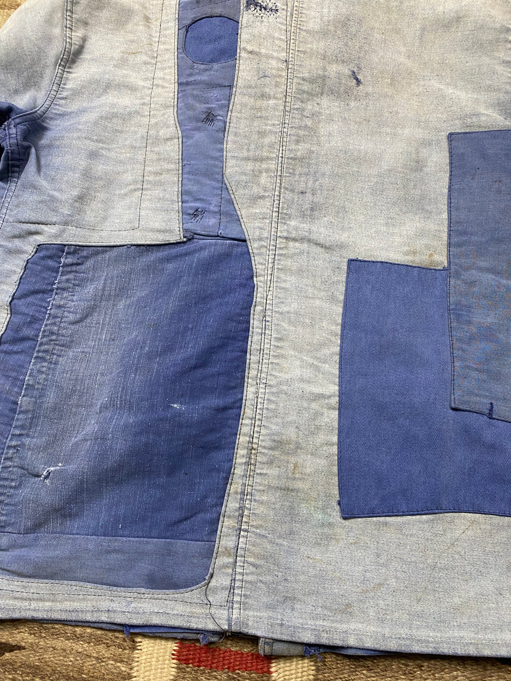 Le Mont Saint Michel 1940's Repaired Moleskine Jacket