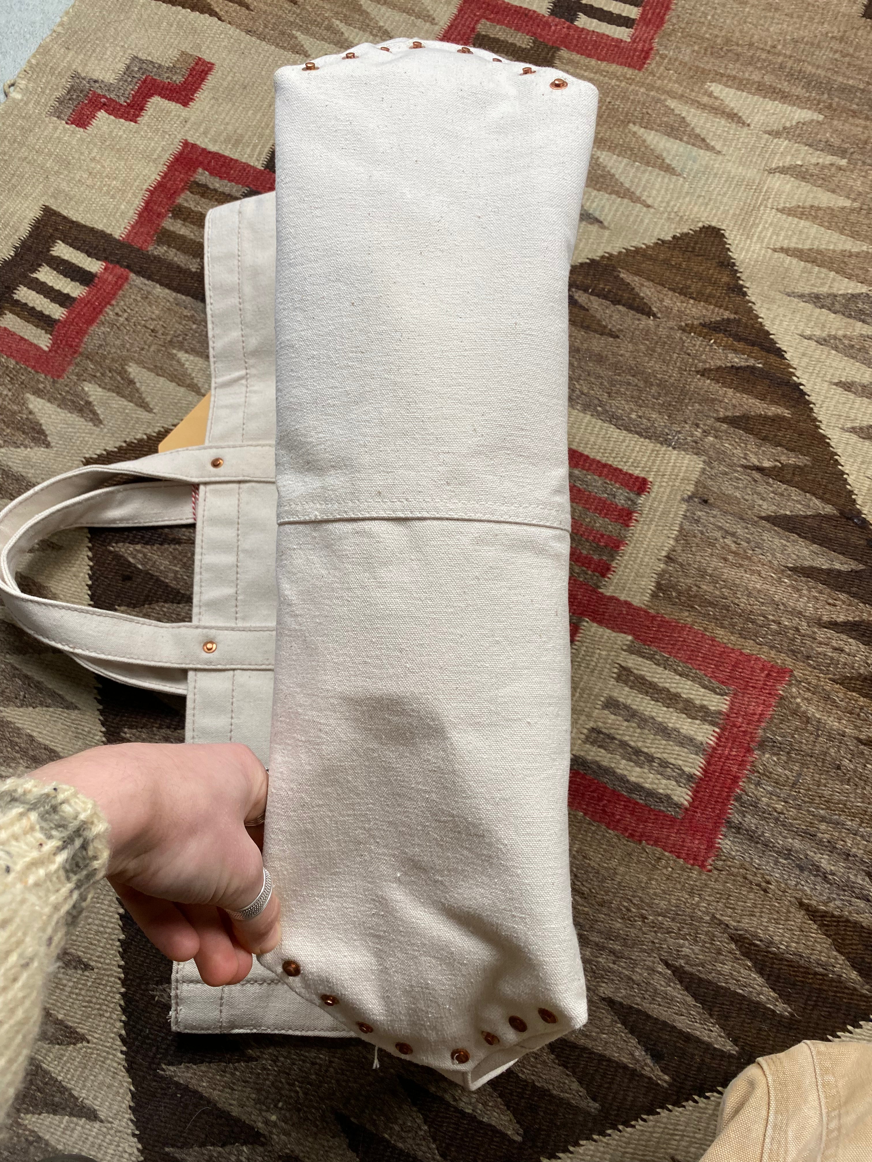 Canvas Coal Bag
