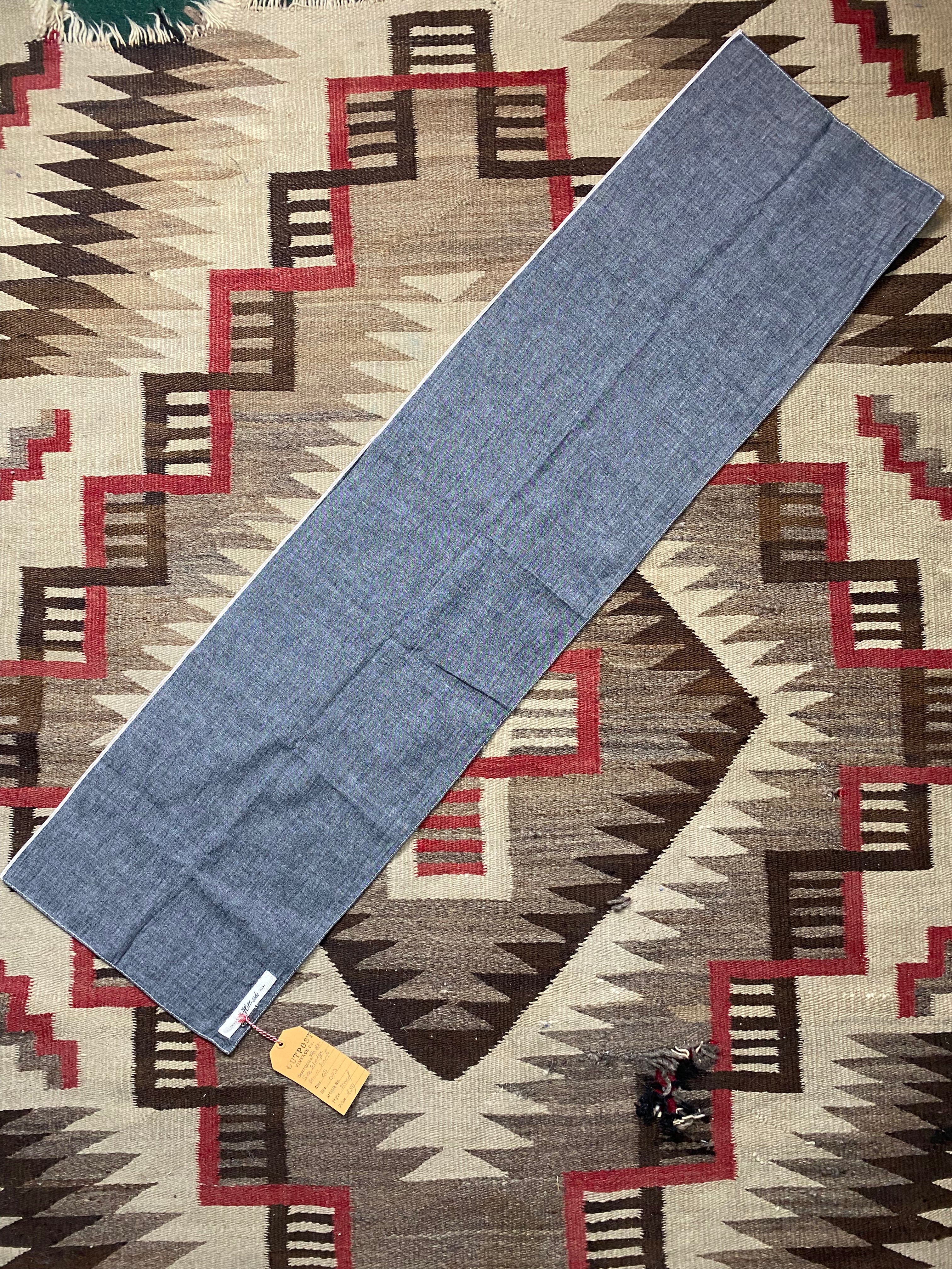 The Hill-Side Chambray Selvedge Scarf